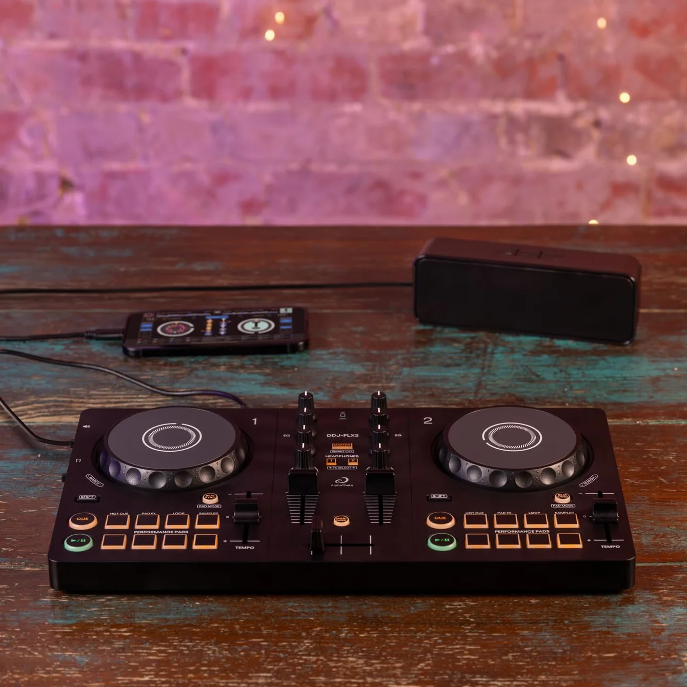 AlphaTheta DDJ-FLX2 Control ladora DJ 2 Canales
