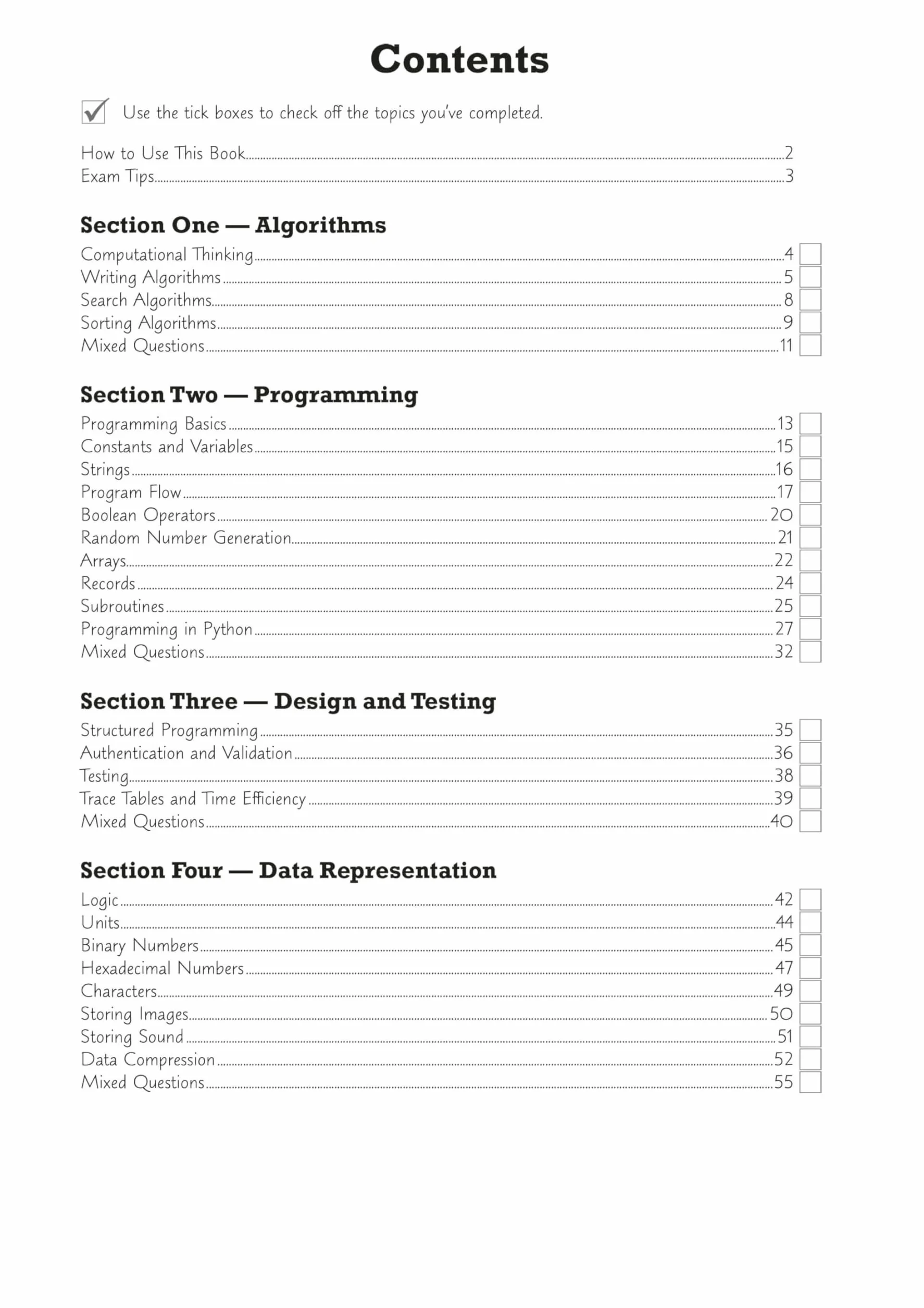 GCSE Computer Science AQA Exam Practice Workbook includes answers