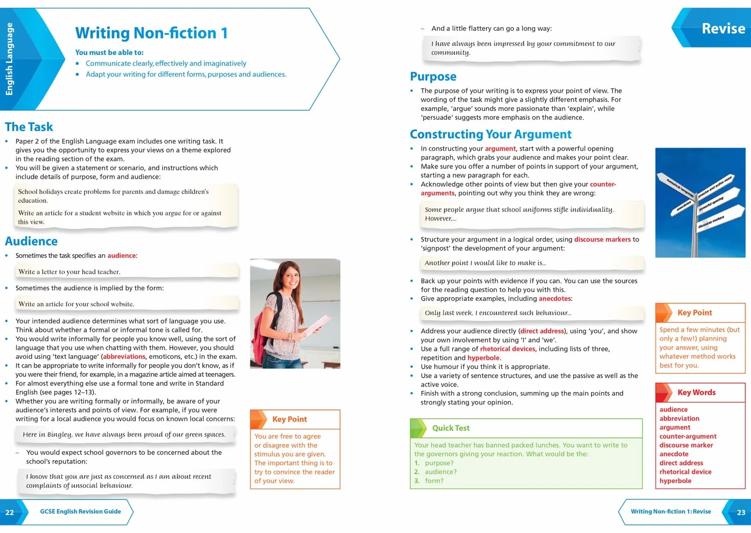 AQA GCSE 9-1 English Language Writing (Papers 1 & 2) Revision Guide: Ideal for the 2026 and 2027 exams