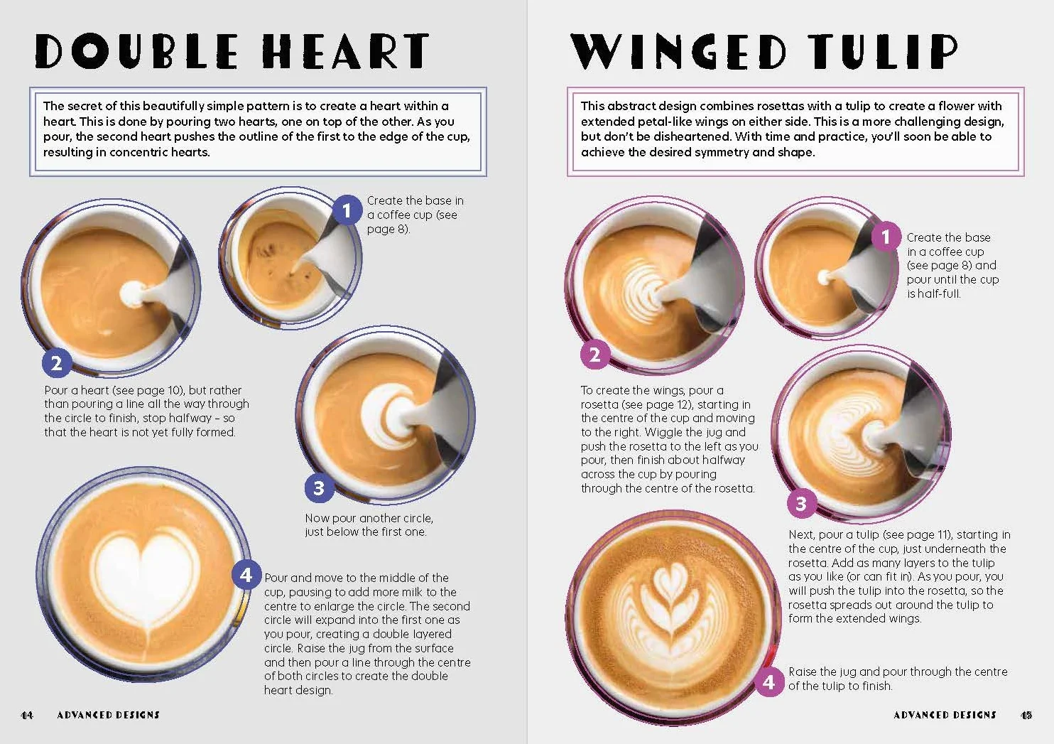 Coffee Art Masterclass: 50 Incredible Coffee Designs for the Home Barista