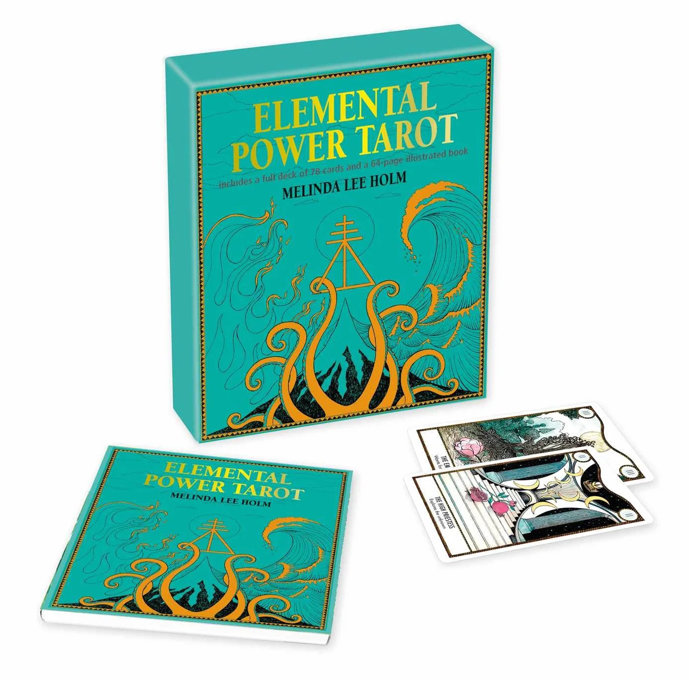 Elemental Power Tarot: Includes a Full Deck of 78 Cards and a 64-Page Illustrated Book