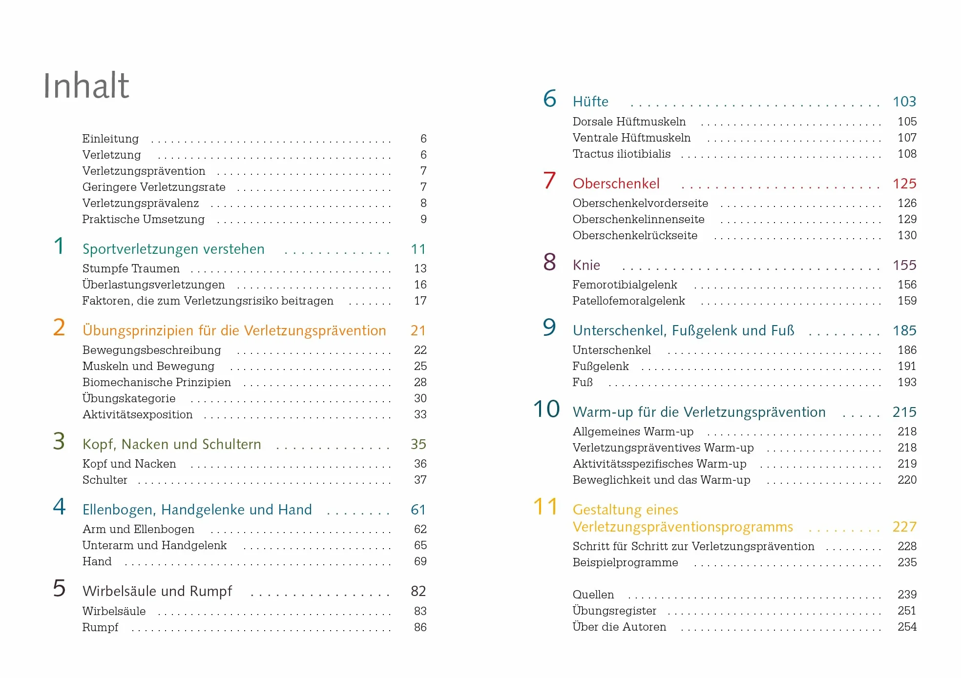 Prävention von Sportverletzungen - Anatomie: Ihr illustrierter Begleiter, um belastbarer zu werden und beschwerdefrei zu trainieren: 6