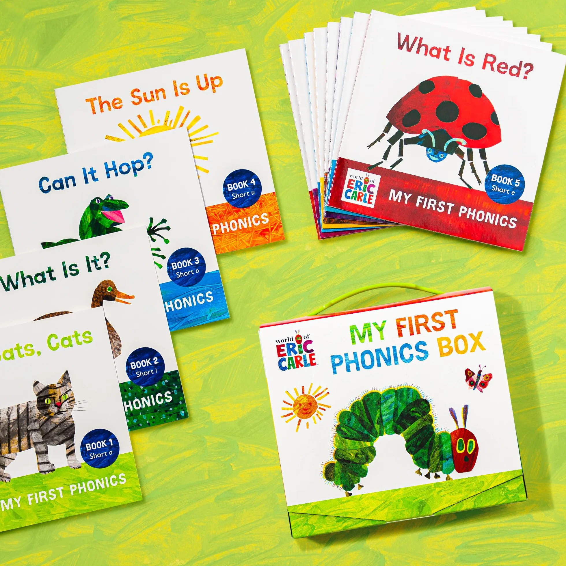World of Eric Carle: My First Phonics Box: 12 Books for Beginning Readers