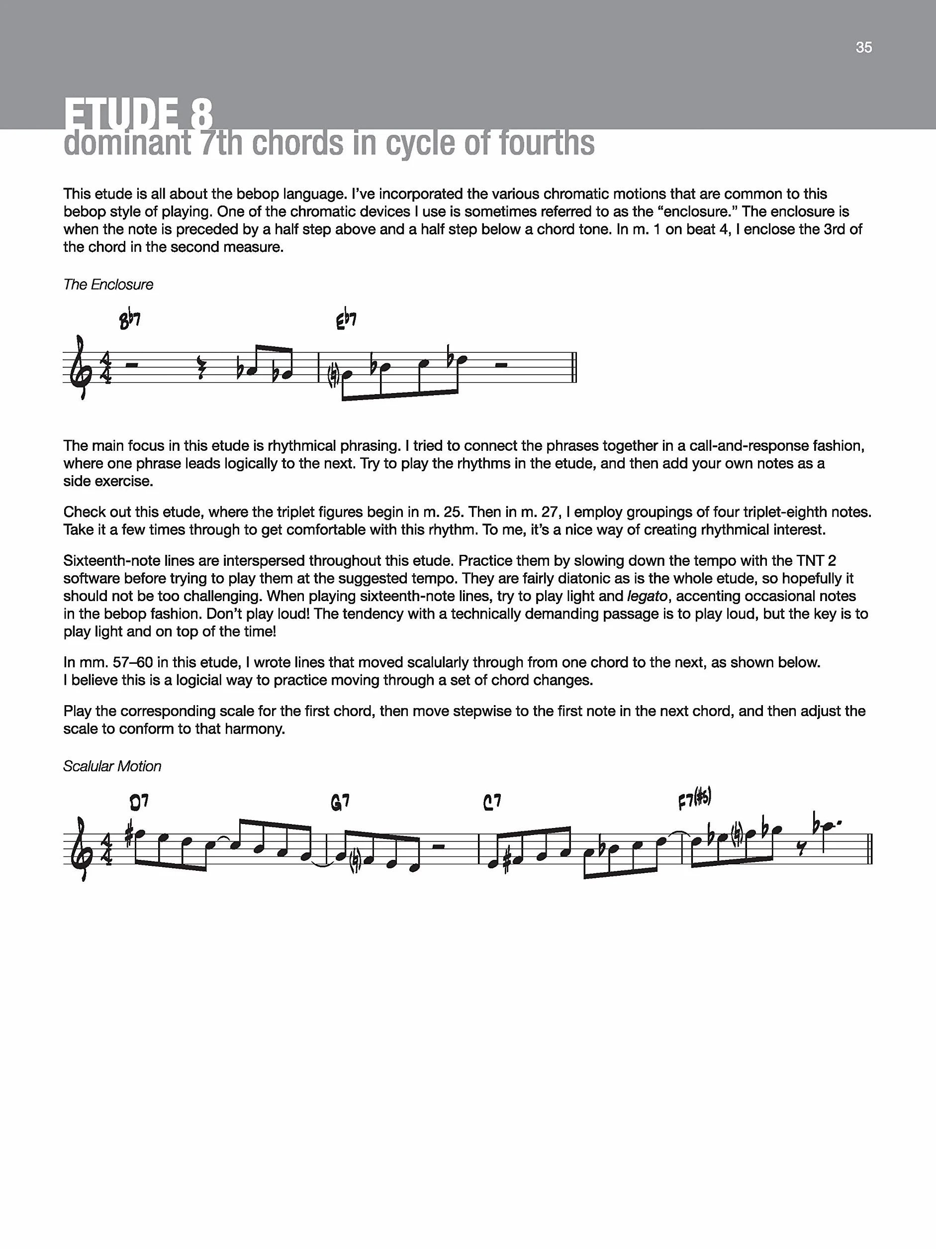 Playing on the Changes: B-Flat Tenor Saxophone & Soprano Saxophone, Book & DVD: B-flat Tenor & Soprano Saxophone - Level 3.5 (incl. DVD)