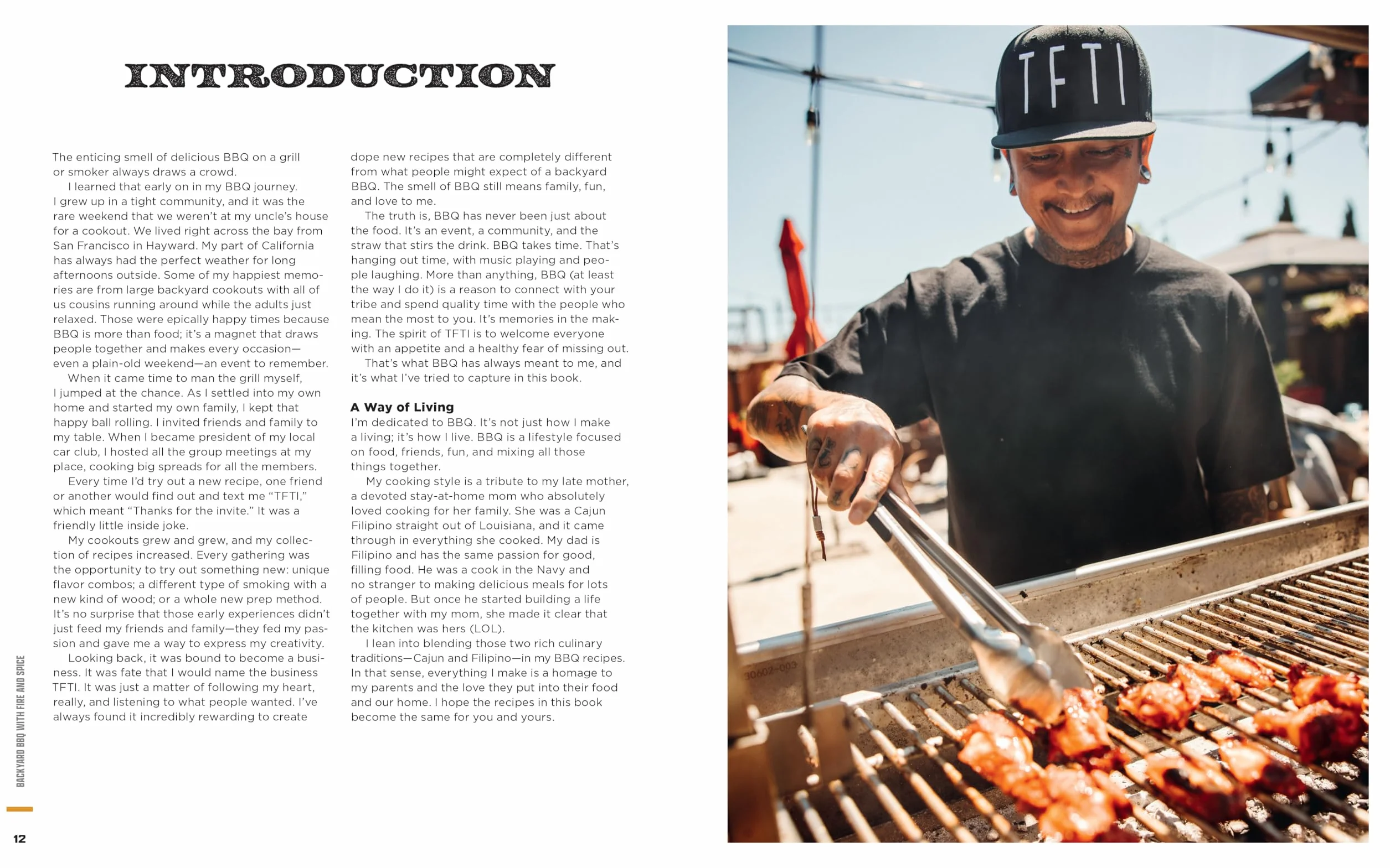 Backyard BBQ with Fire and Spice: Filipino- And Cajun-Inspired Recipes for the Smoker and Grill