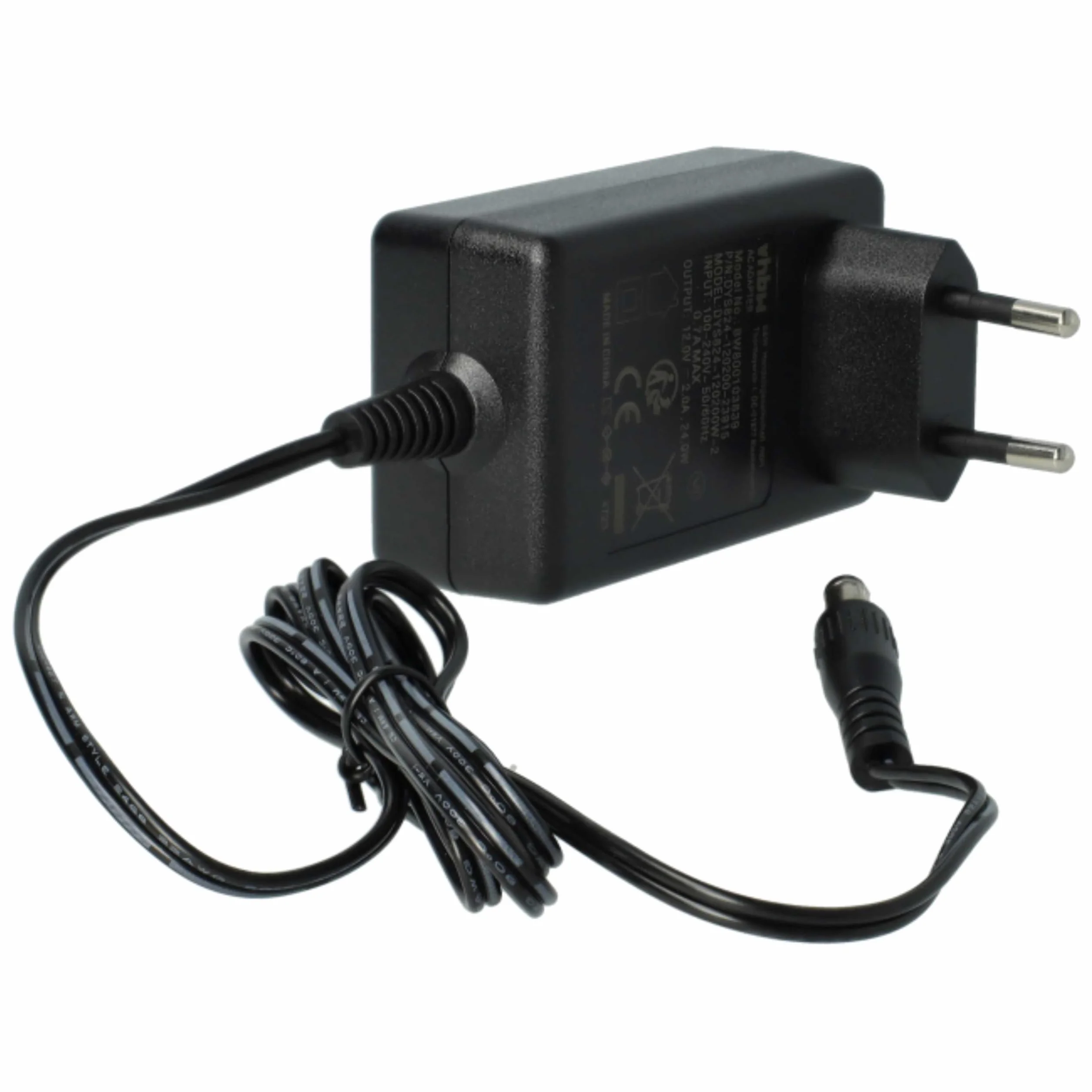 vhbw Zasilacz kompatybilny z Yamaha PSR-50, PSR-500, PSR-500m, PSR-510, PSR-530, PSR-540, PSR-550, PSR-6, PSR-60 Keyboard, E-Pianos - zamiennik do PA-5, PA-150, PA-150A, PA-5D