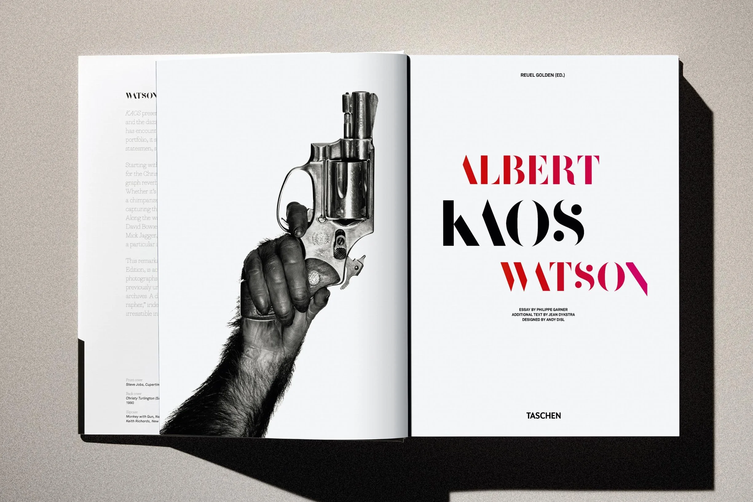 Albert watson. kaos - edition multilingue