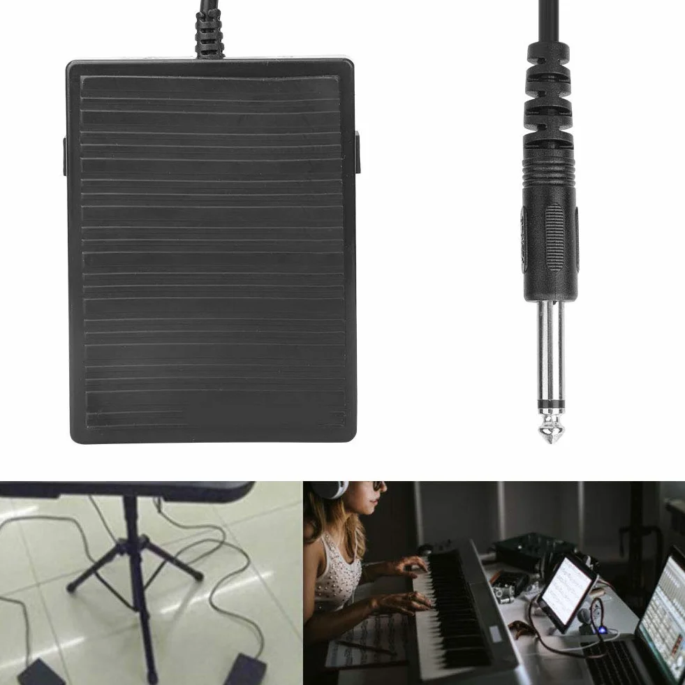 Universal Piano Foot Sustain Pedal, elektronische Tastaturen Sustain Pedal Piano Zubehör