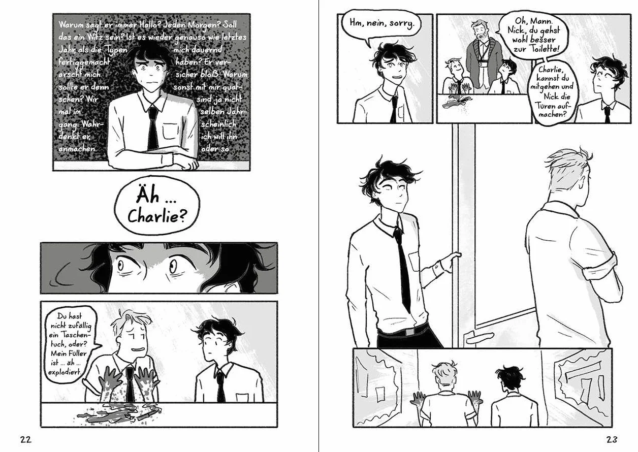 Heartstopper Volume 1 (deutsche Hardcover-Ausgabe): Boy trifft Boy - Das Buch zum Netflix Serien-Hit - Entdecke die schönste Liebesgeschichte des Jahres - ausgezeichnet mit dem Lesekompass 2023