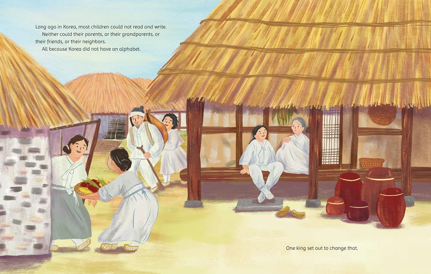King Sejong Invents an Alphabet