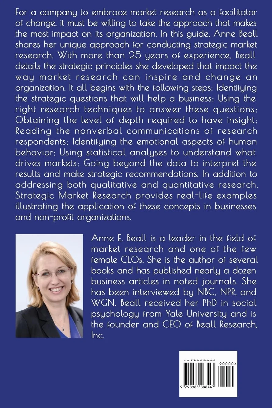 Strategic Market Research: A Guide to Conducting Research that Drives Businesses