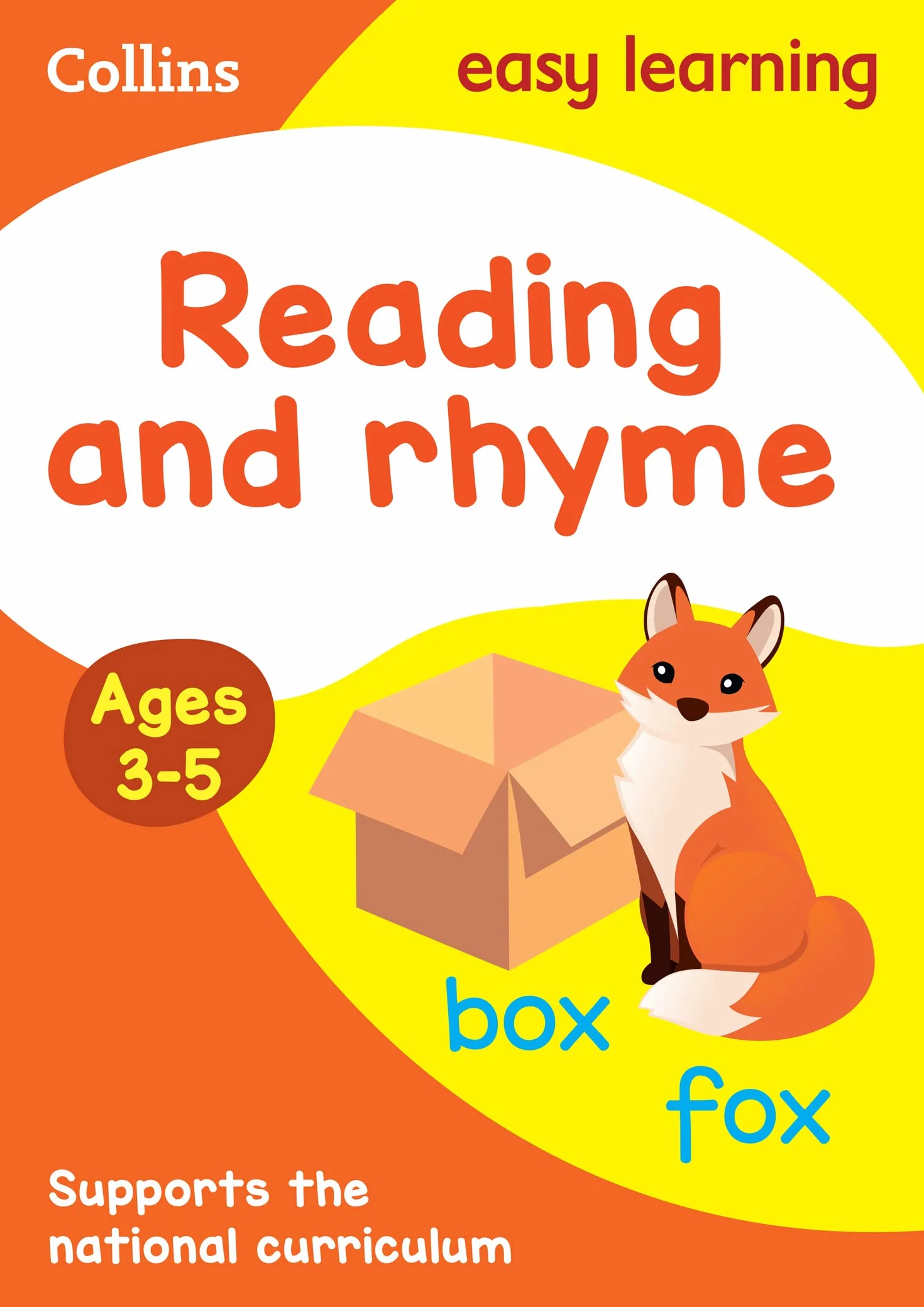 Reading and Rhyme Ages 3-5: Ideal for home learning