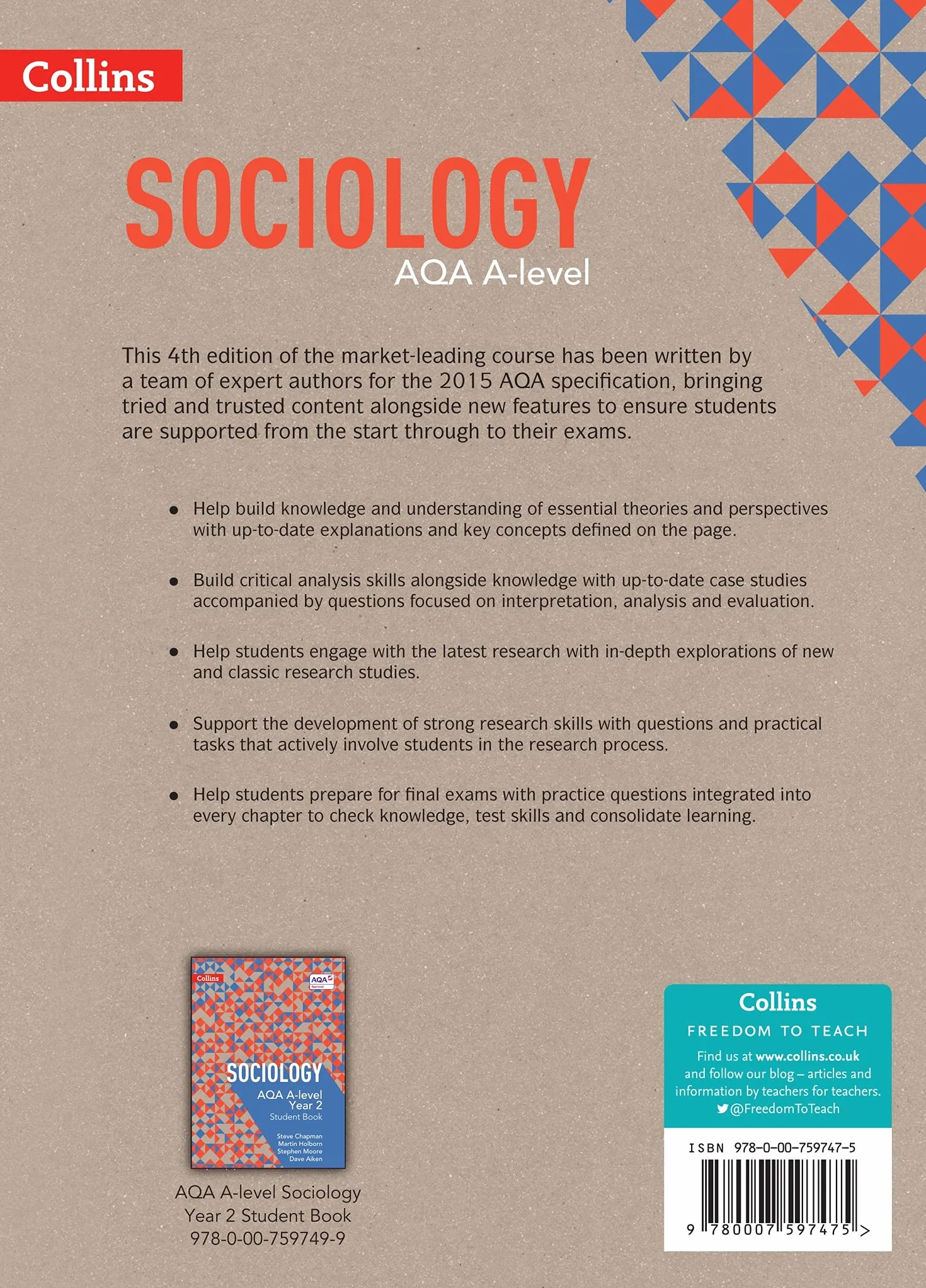 AQA A Level Sociology Student Book 1