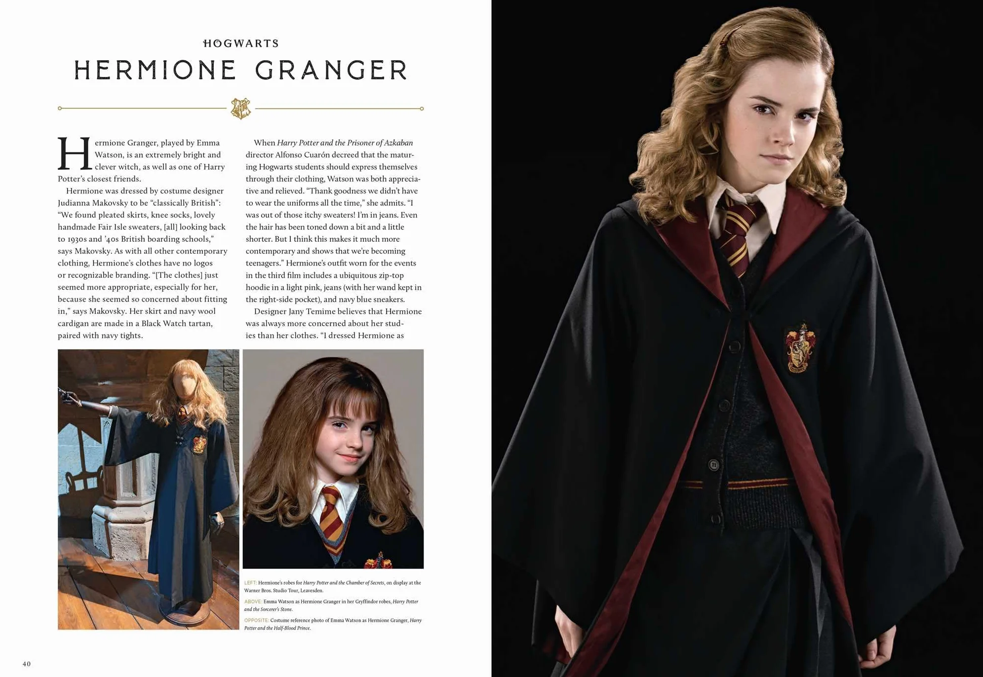 Harry Potter: Costumes of the Wizarding World