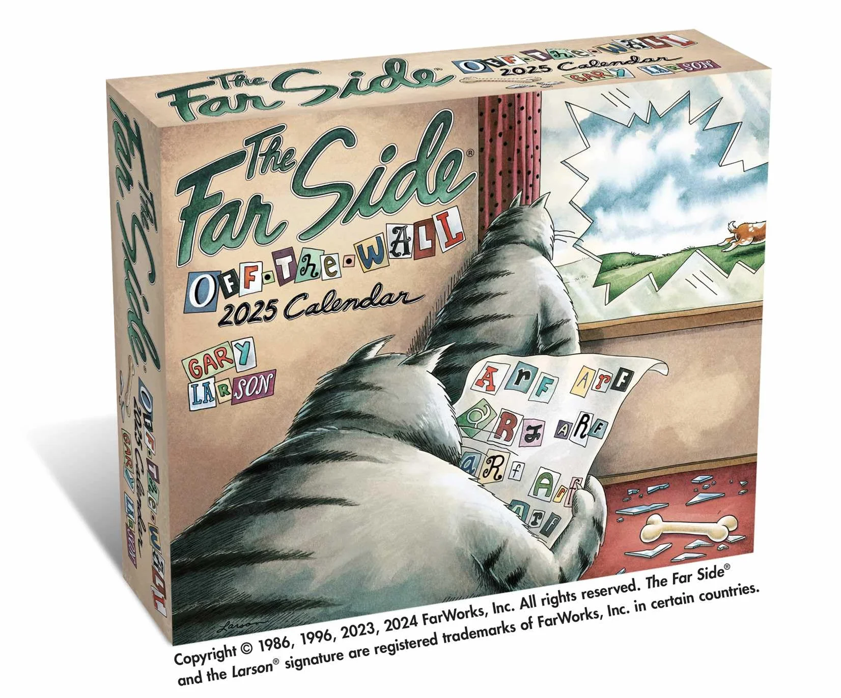 The Far Side® 2025 Off-the-Wall Day-to-Day Calendar: Original Andrews McMeel-Tagesabreißkalender [Kalendar]