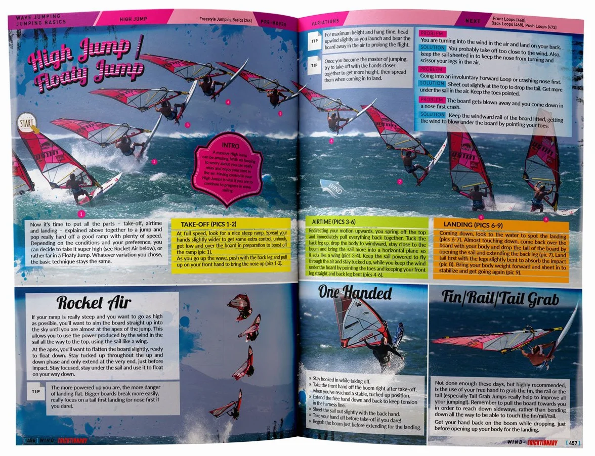 Tricktionary (3, EN): Windsurfing Bible