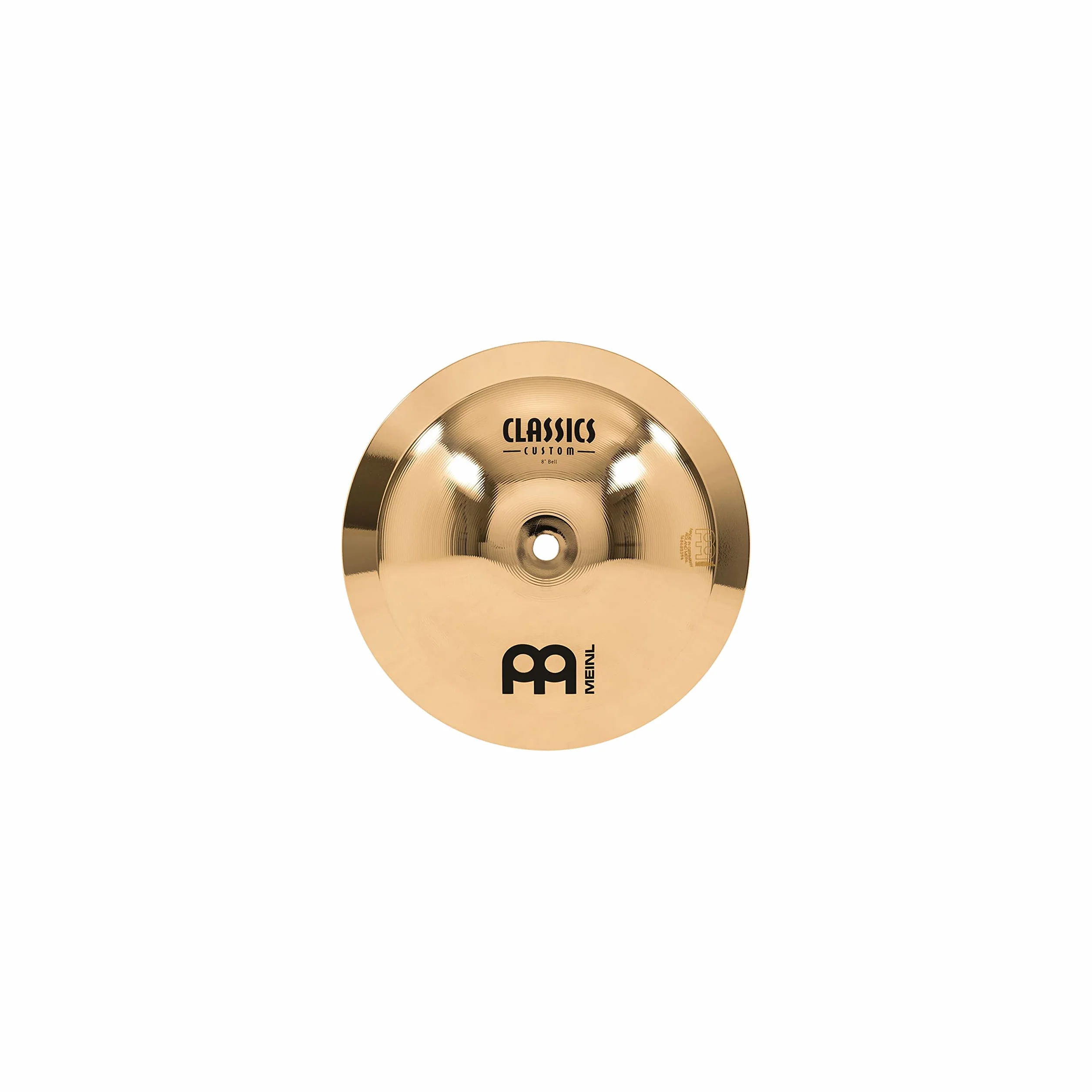 Meinl Cymbals Classics niestandardowy dzwonek - 20 cm błyszczące wykończenie (CC8B-B)