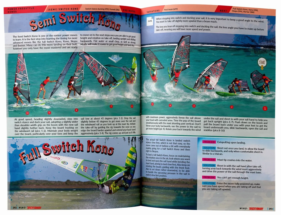 Tricktionary (3, EN): Windsurfing Bible