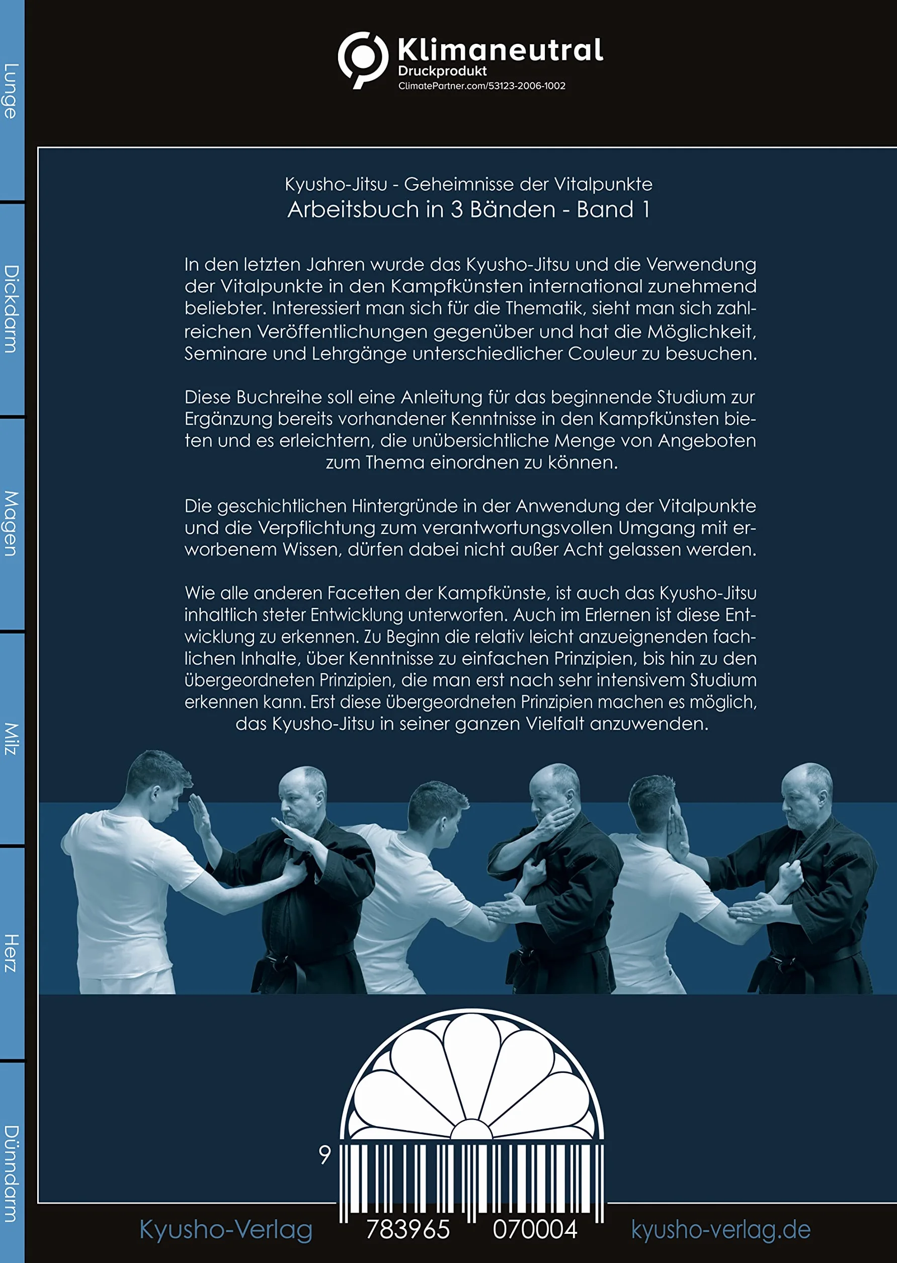 Kyusho-Jitsu: Geheimnisse der Vitalpunkte, Arbeitsbuch Band 1