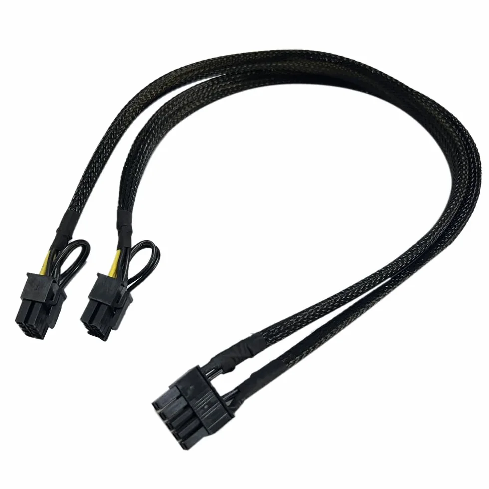 Zahara 10pinowy 8pinowy adapter sieciowy dla HP ProLiant DL580 G7 i GPU 50 cm
