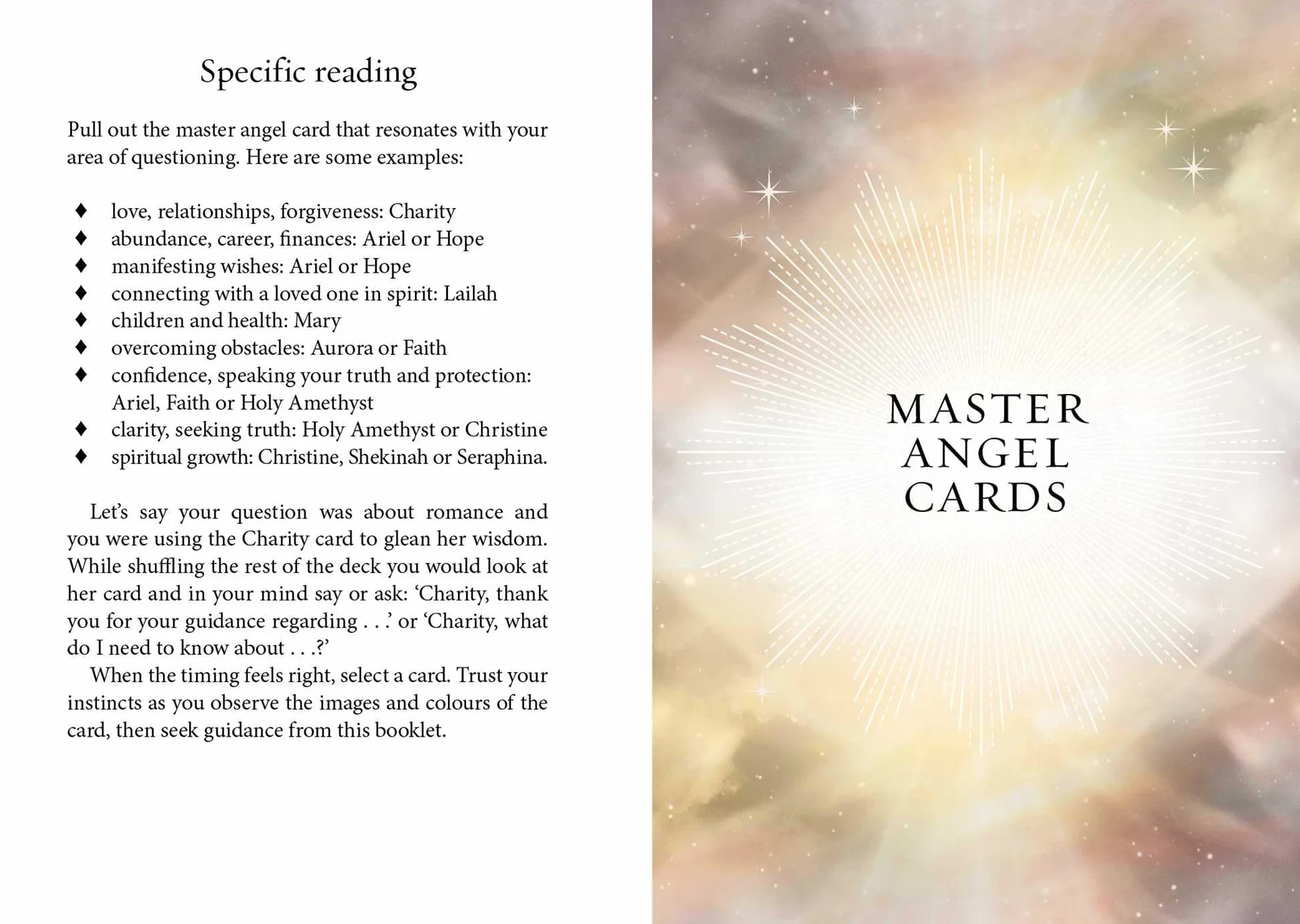 Divine Feminine Archangel Oracle
