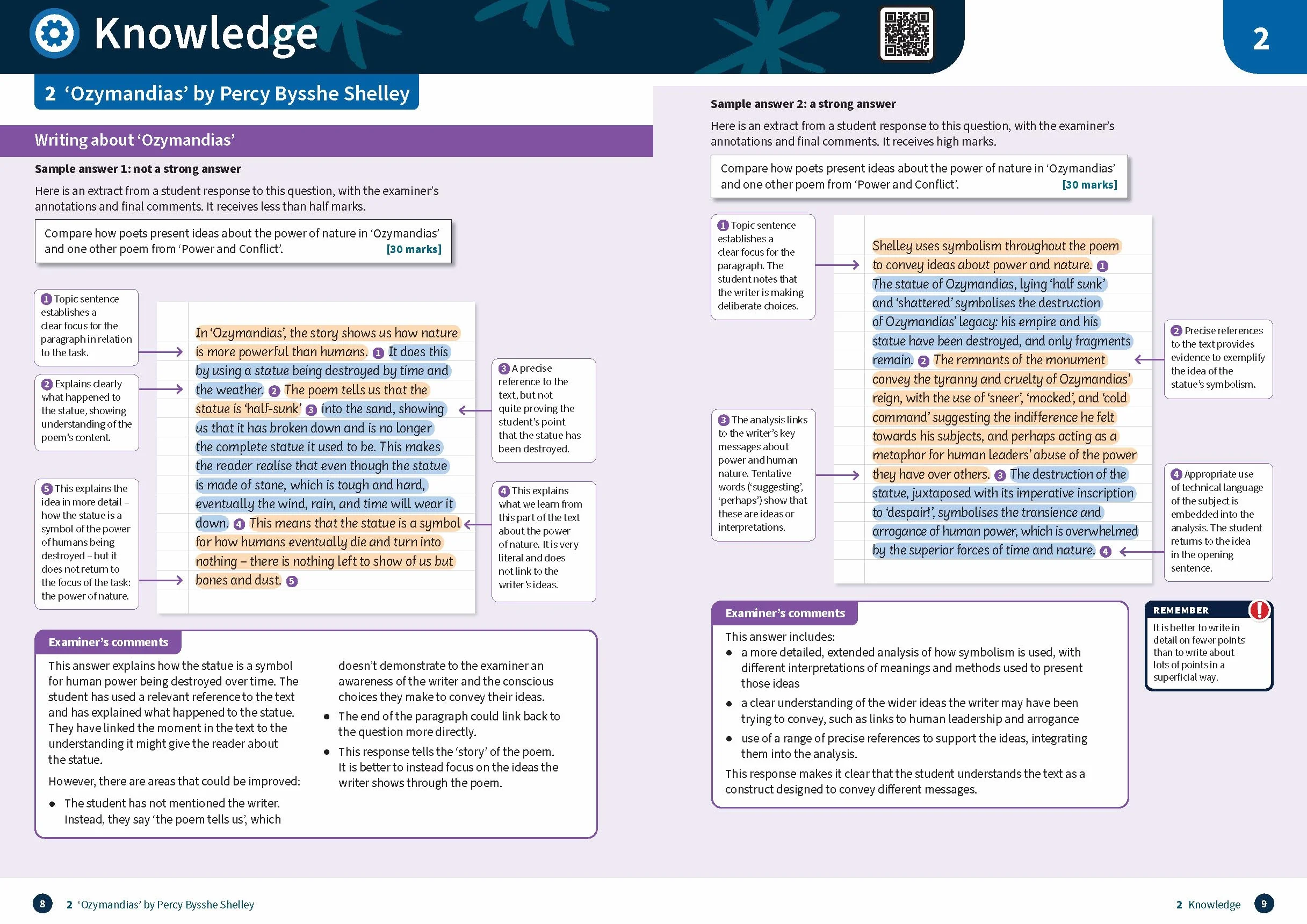 Oxford Revise: AQA GCSE English Literature: Power and Conflict Poetry Anthology: For the 2026 Exams