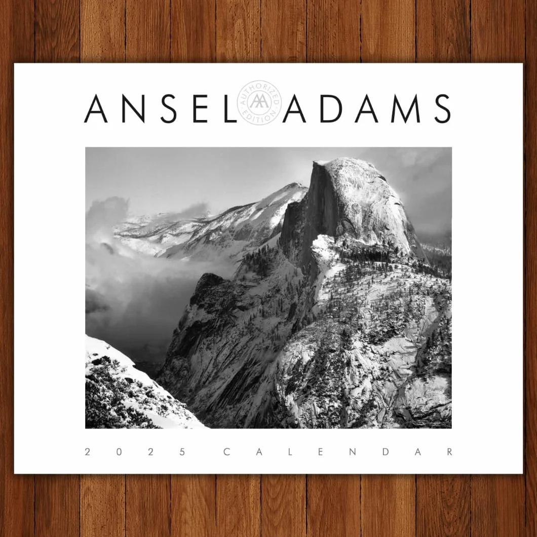 Ansel Adams 2025 Wall Calendar: Authorized Edition: 13-Month Nature Photography Collection (Monthly Calendar)