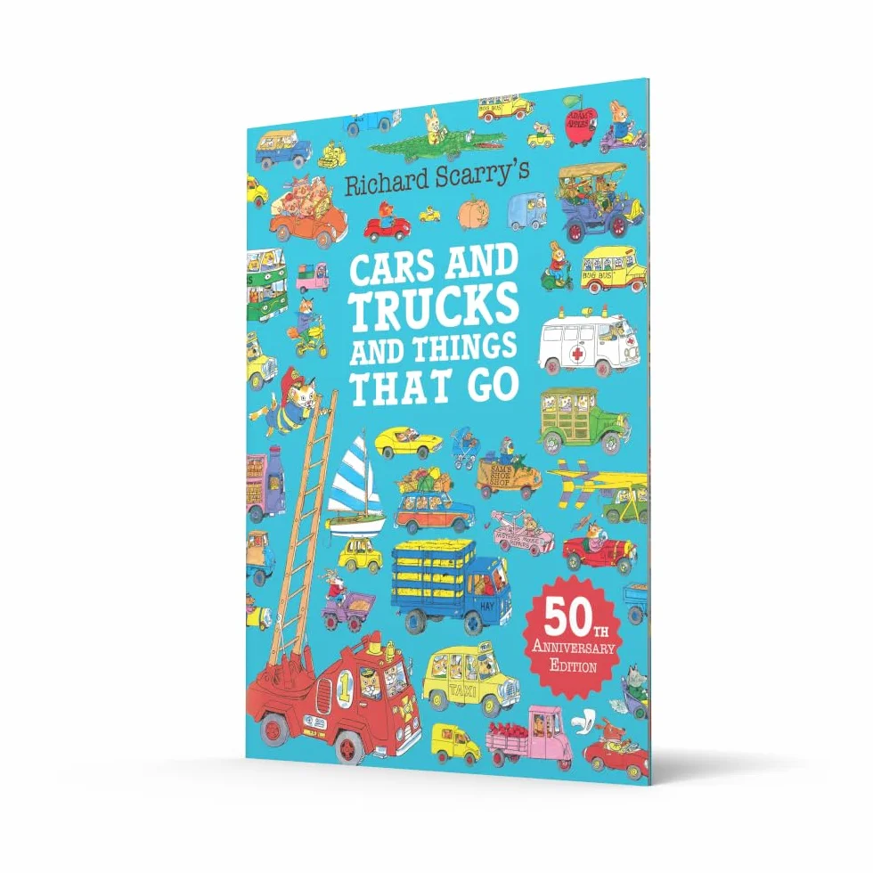 Cars and Trucks and Things That Go: Kids will love discovering all kinds of fun vehicles in this illustrated children’s book classic
