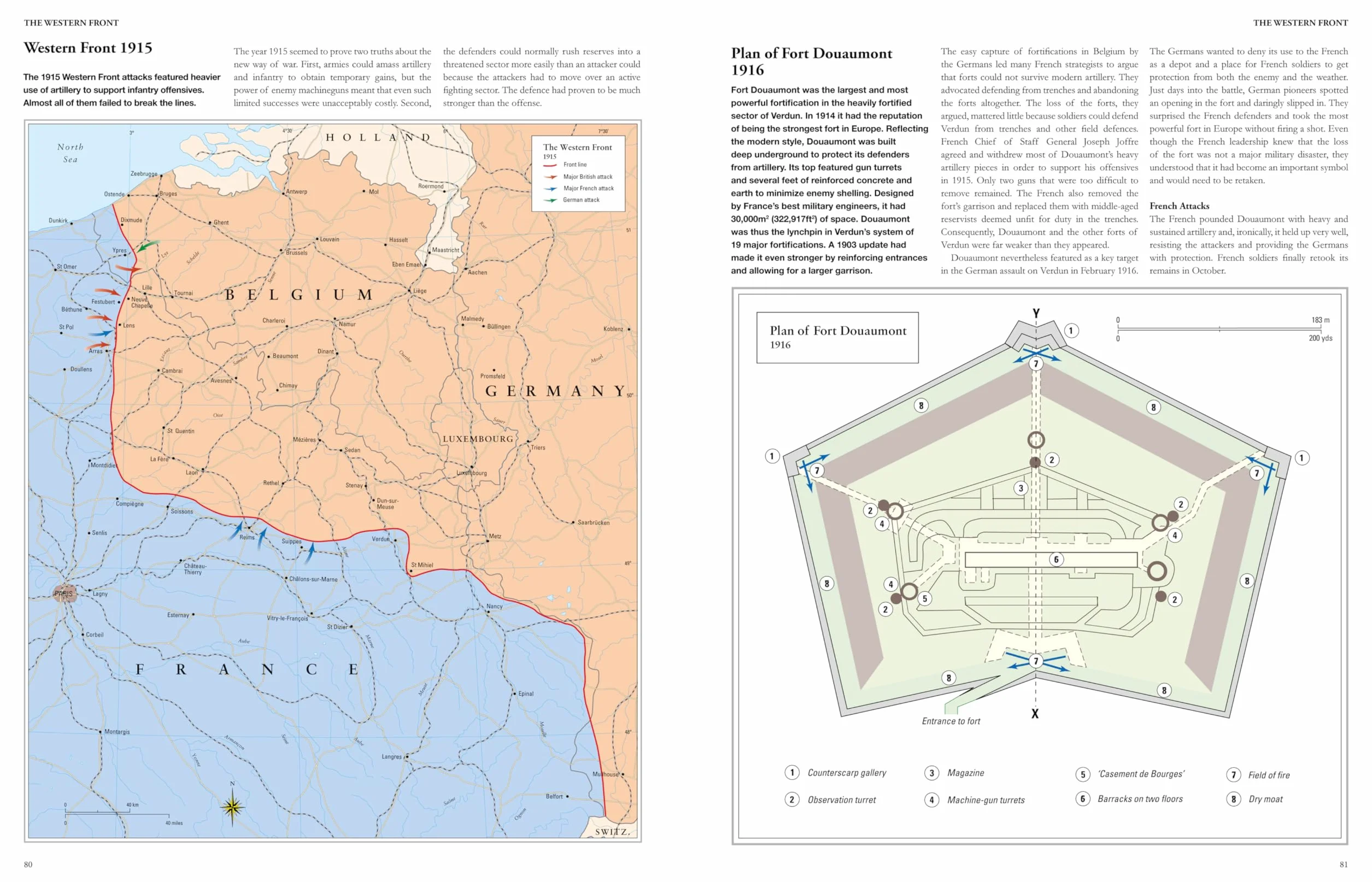 World War I Illustrated Atlas: Campaigns and Battles from 1914 to 1918