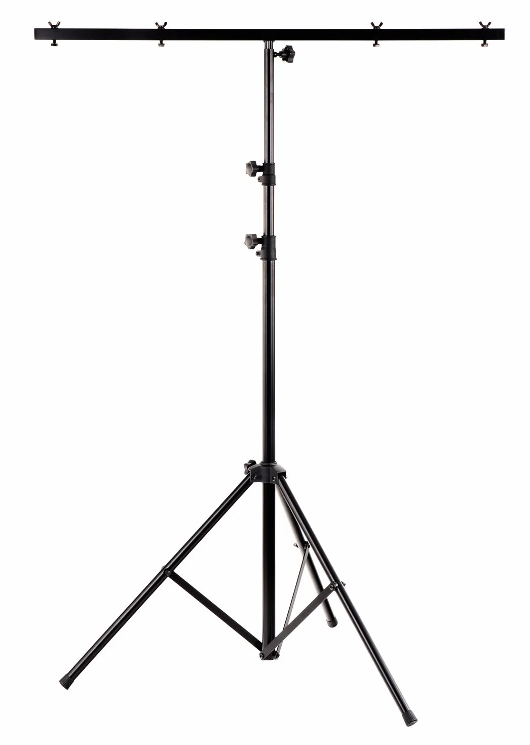 Showlite LS250 statyw świetlny z poprzecznym trawersem (do oświetlenia scenicznego i koncertowego, do 4 reflektorów, 1,10 m-2,50 m, maks. nośność: 30 kg)