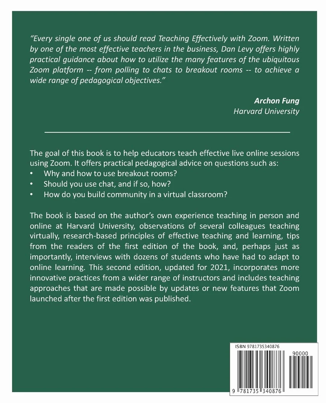 Teaching Effectively with Zoom: A practical guide to engage your students and help them learn