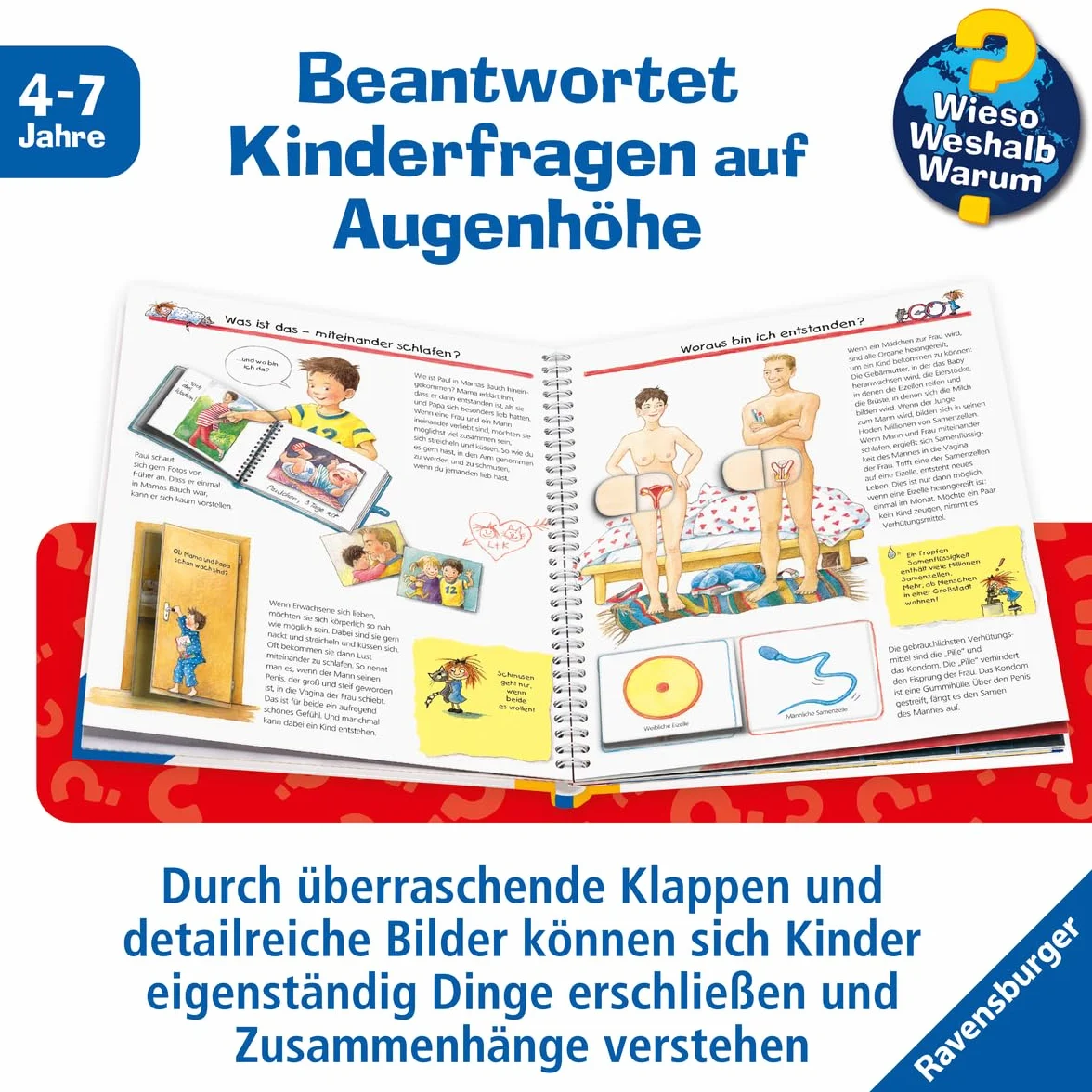 Wieso? Weshalb? Warum?, Band 13: Woher die kleinen Kinder kommen