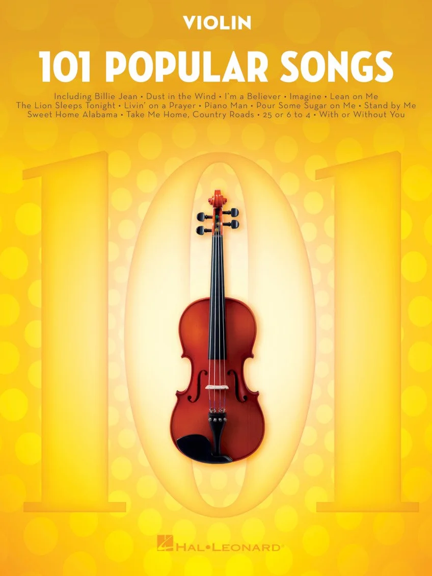 101 popular songs - for violin - violon - recueil