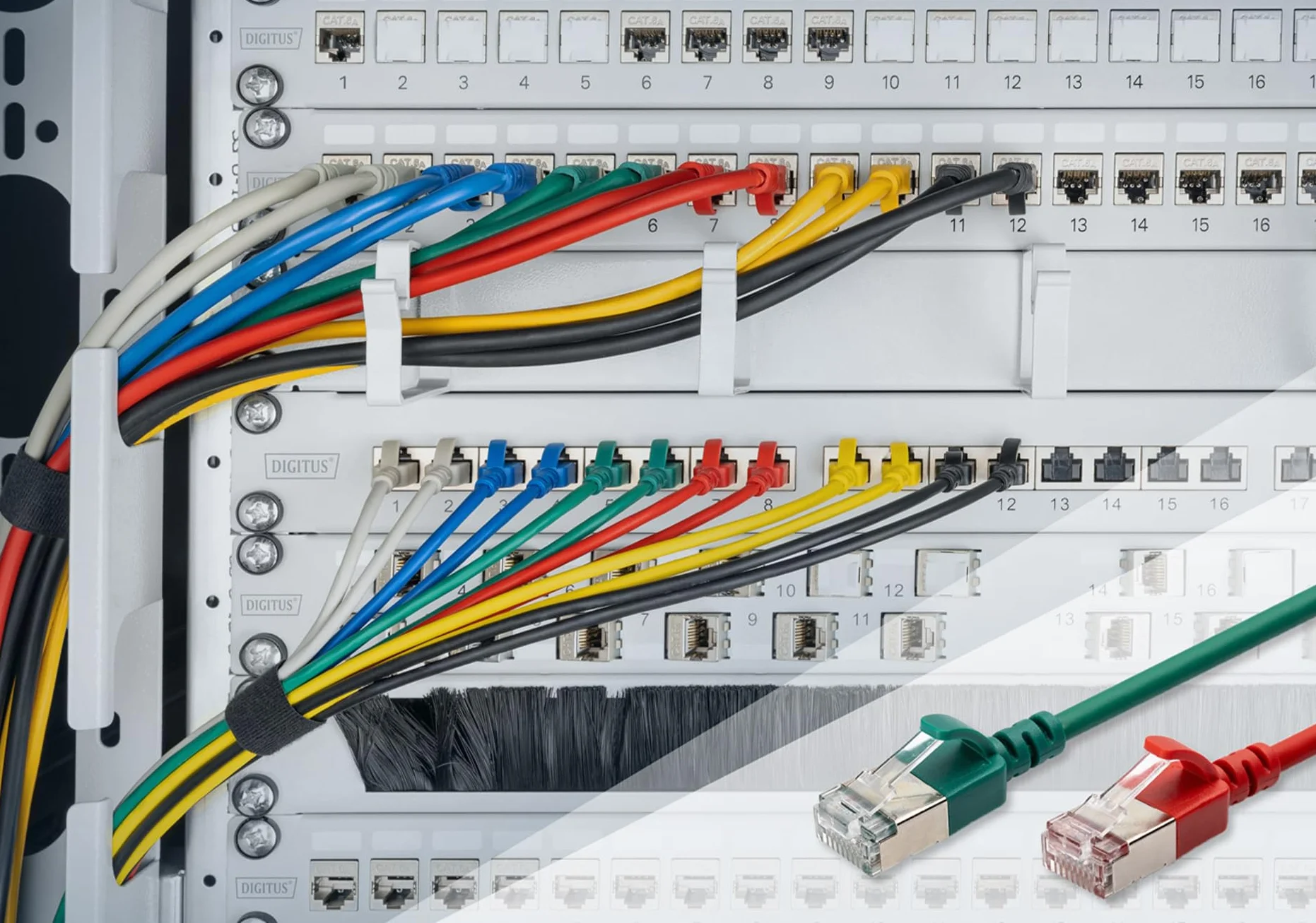 DIGITUS Kabel LAN Cat 6A – 7 m – wersja Slim AWG 32-7 – 10 Gb/s – kabel sieciowy RJ45 – F-FTP – PoE+ – LSZH – kompatybilny z Cat7, Cat6, Cat5e – szary