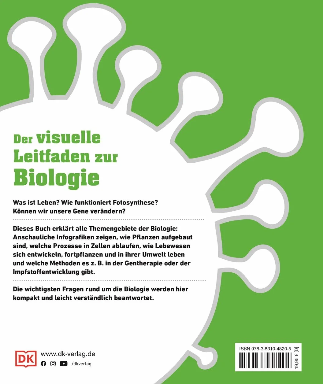 #dkinfografik. Biologie einfach erklärt: Genetik, Evolution, Ökologie. Leicht verständliche und visuell aufbereitete Einführung in die Biologie