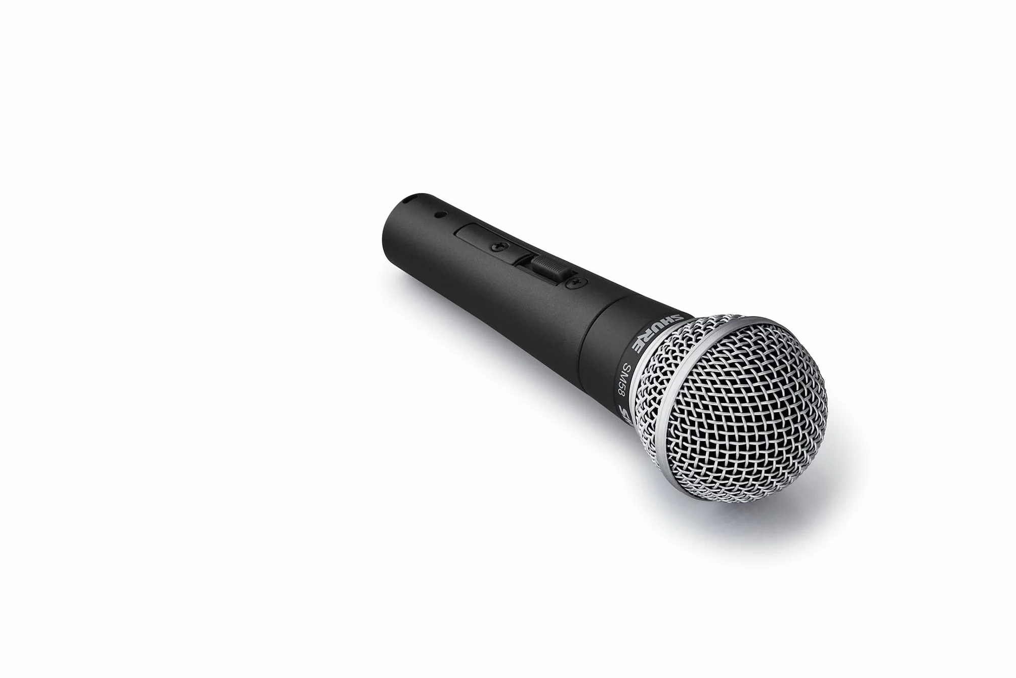 Shure SM58SE Dynamiczny mikrofon wokalny z przełącznikiem ON/OFT, wbudowany filtr pop, klips A25D, torba do przechowywania, 3-pinowe złącze XLR (SM58S)