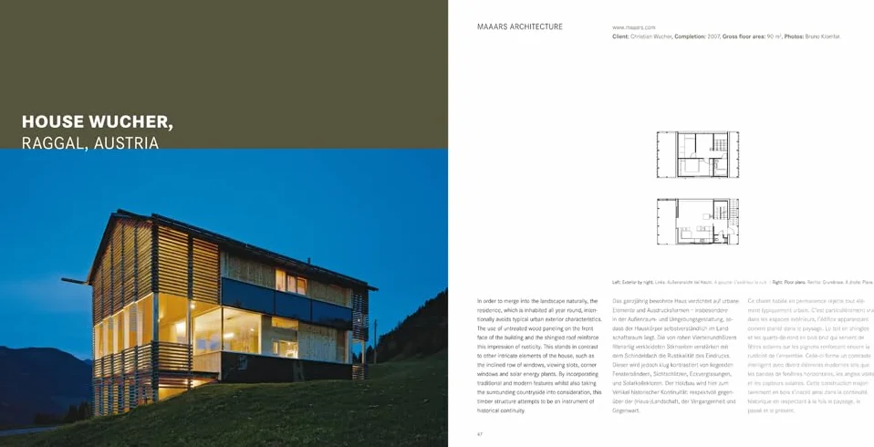 Chalet: Architecture + Design (édition français - allemand - anglais)