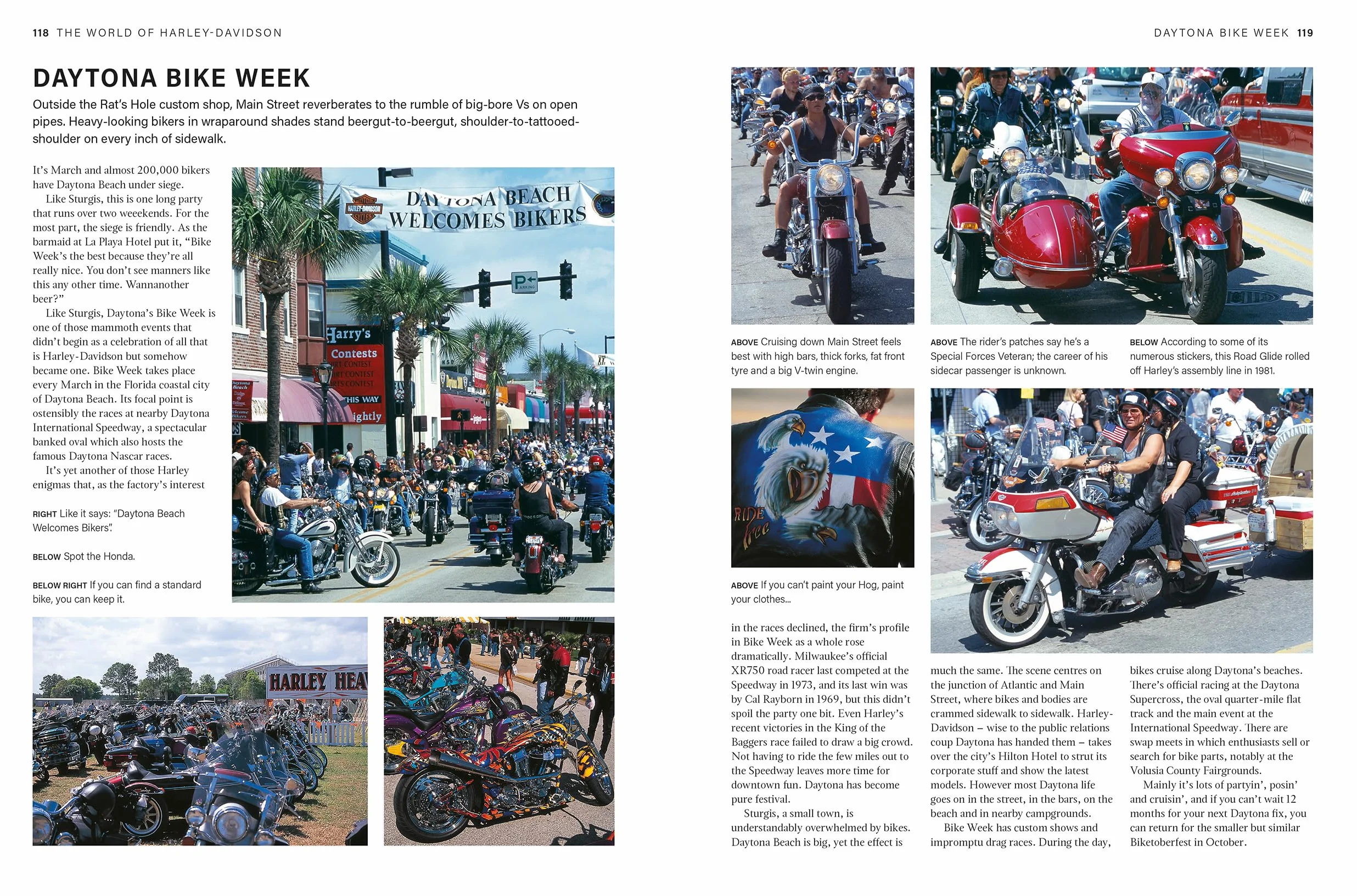 The Illustrated Encyclopedia of Harley Davidson: A Comprehensive Encyclopedia of America's Dream Machine: Developments, Specifications and Design History with 600 Photographs