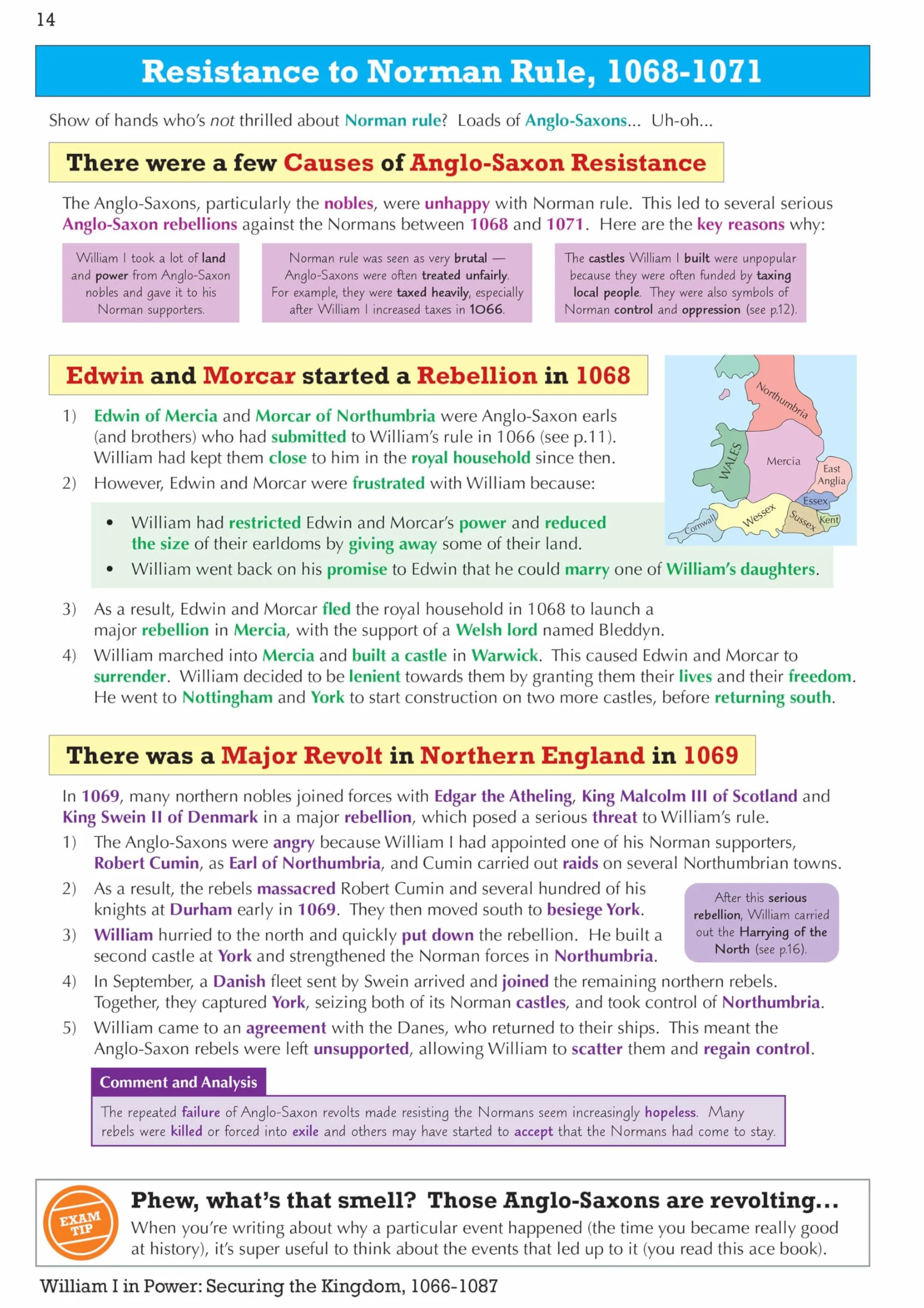 New GCSE History Edexcel Revision & Exam Practice - Anglo-Saxon and Norman England, c1060-1088