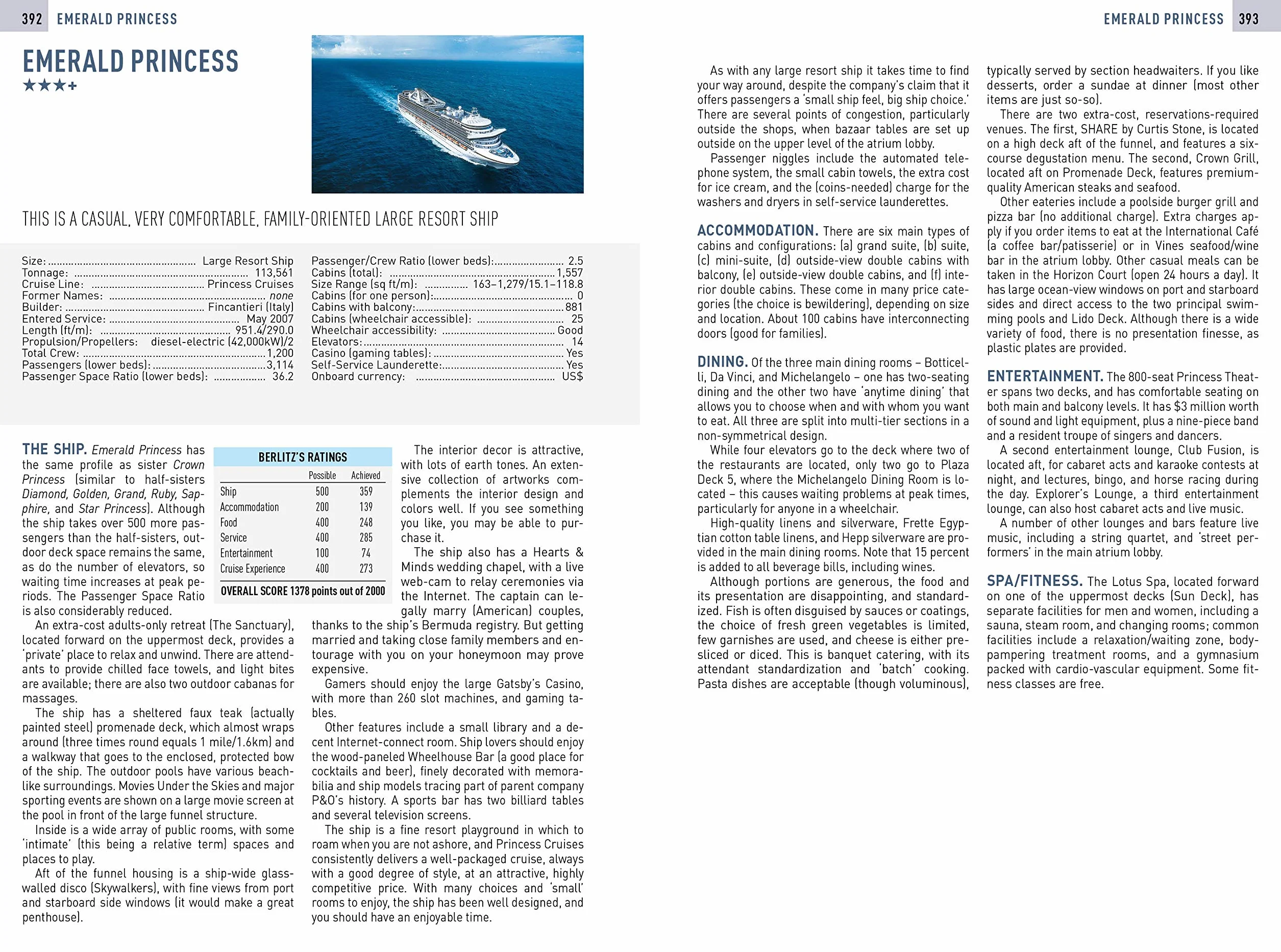 Berlitz Cruising & Cruise Ships 2020 (Berlitz Cruise Guide with free eBook)