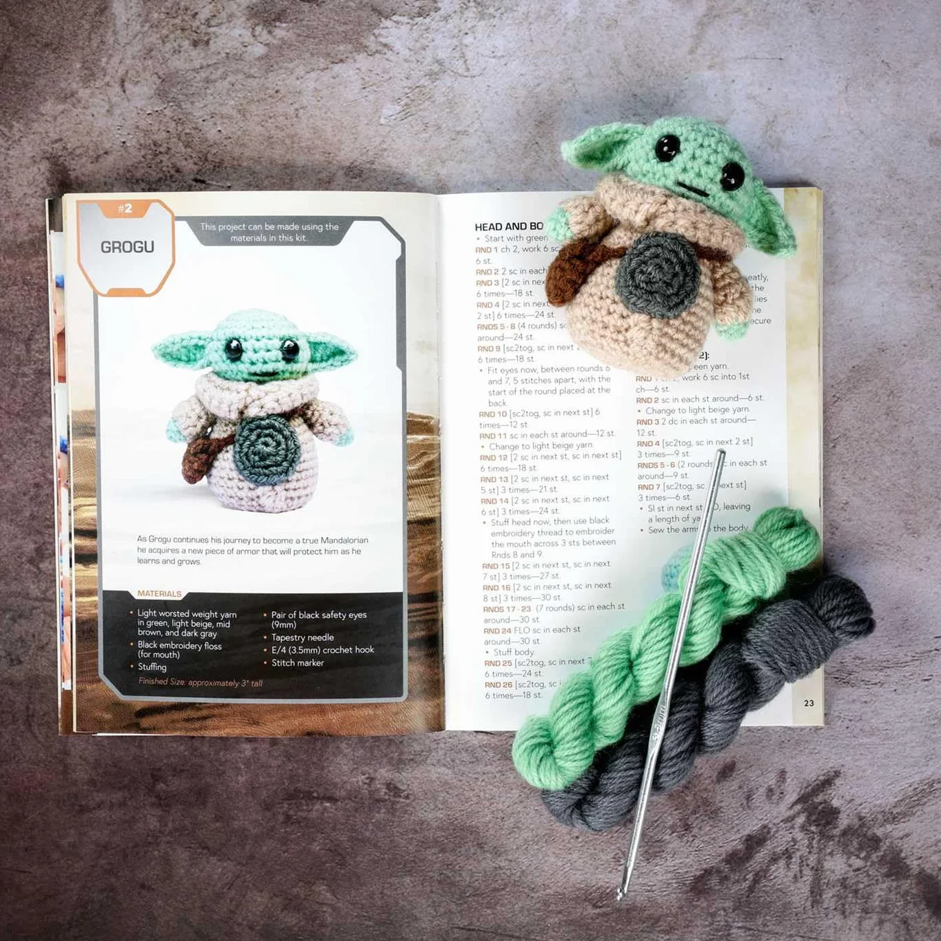 Star Wars The Mandalorian Crochet