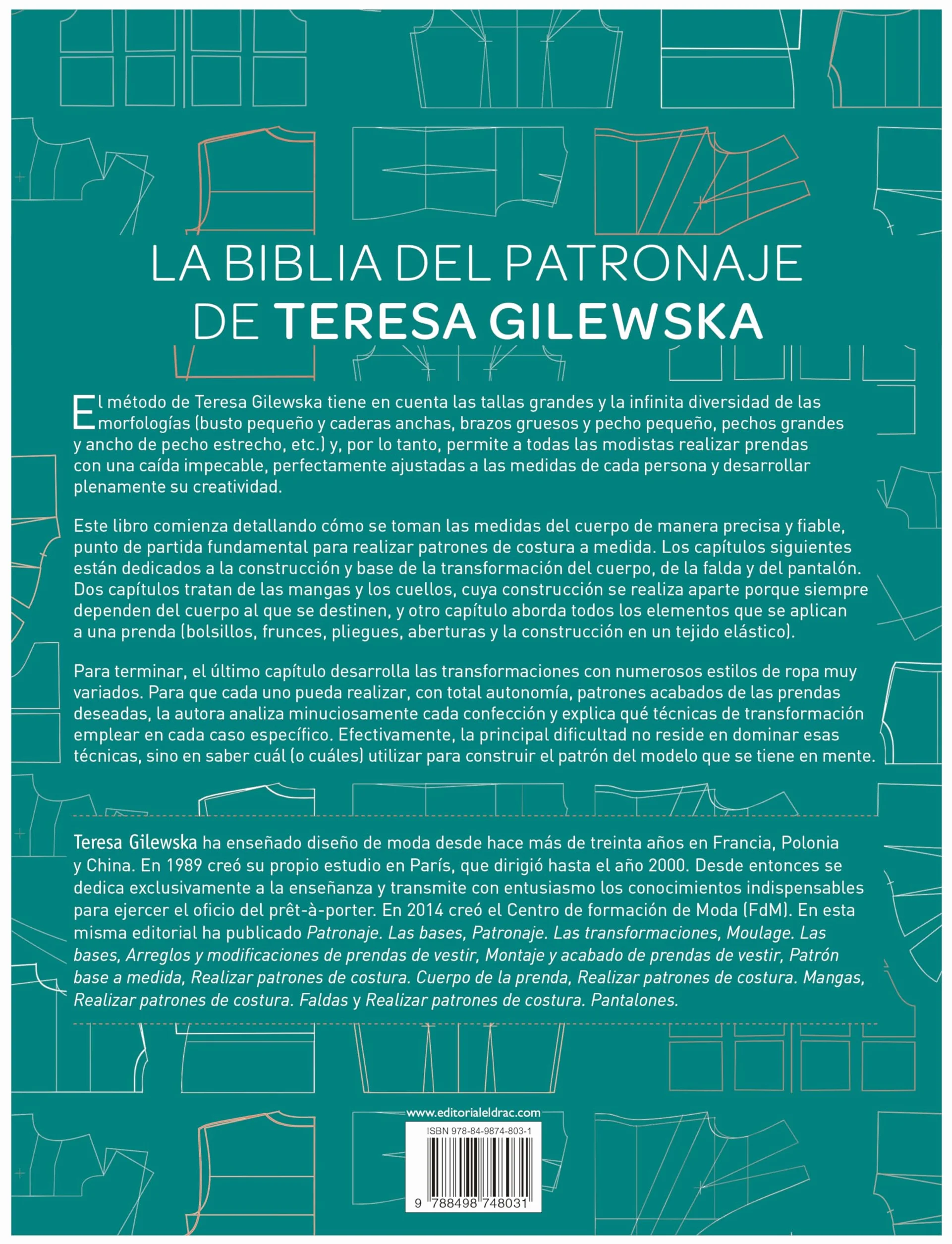 Realizar patrones de costura a medida: Construcción y bases de transformación