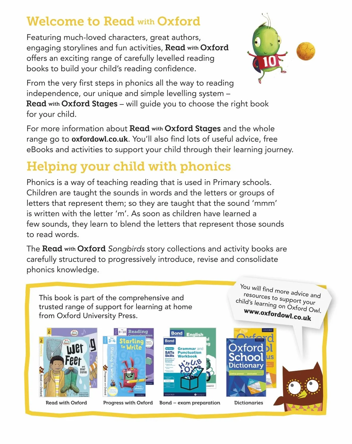 Read with oxford: stage 2. julia donaldson's songbirds: my phonics activity book (paperback)