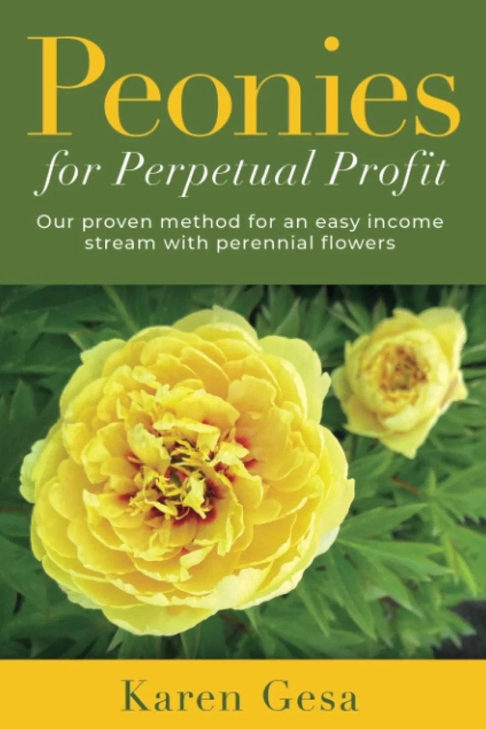 Peonies for Perpetual Profit: Our proven method for an easy income stream with perennial flowers