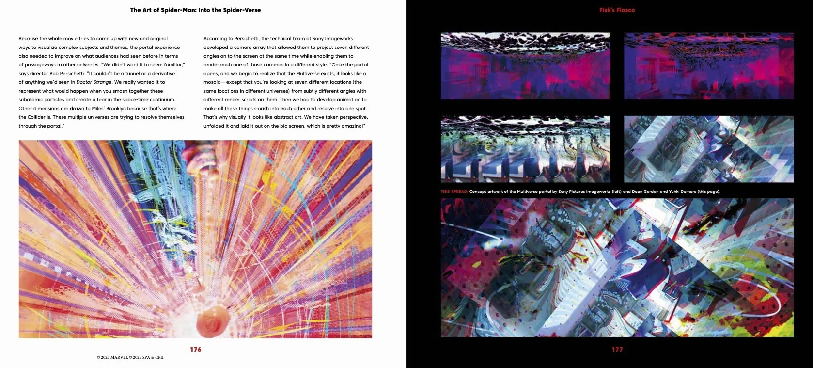 SPIDER-MAN INTO SPIDER-VERSE ART OF THE MOVIE HC: The Art of the Movie