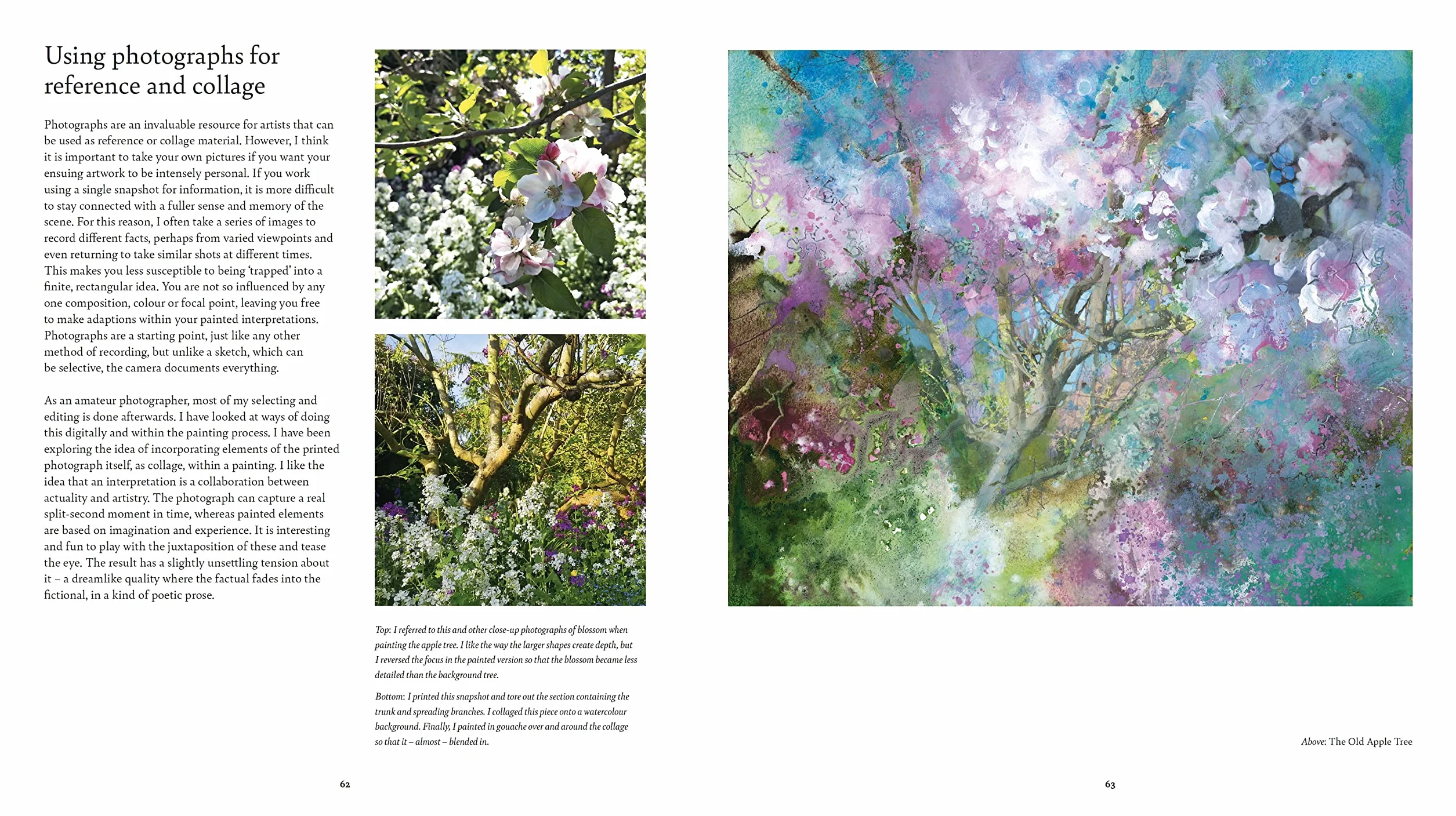 Poetic Woods: Experimental Watercolour and Collage