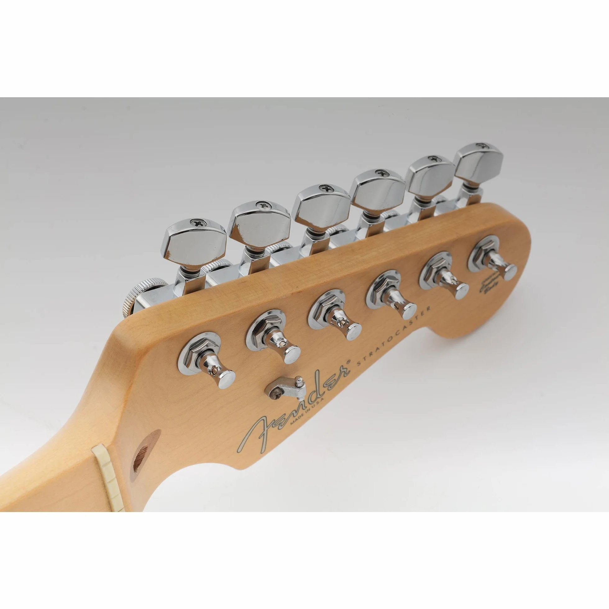 Musiclily 6 w Linii 2-pins Tunery Blokujące Gitaryowe Klucze Blokowane Kołki do Strojenia do Gitary Elektrycznej Strat Tele, Chrom