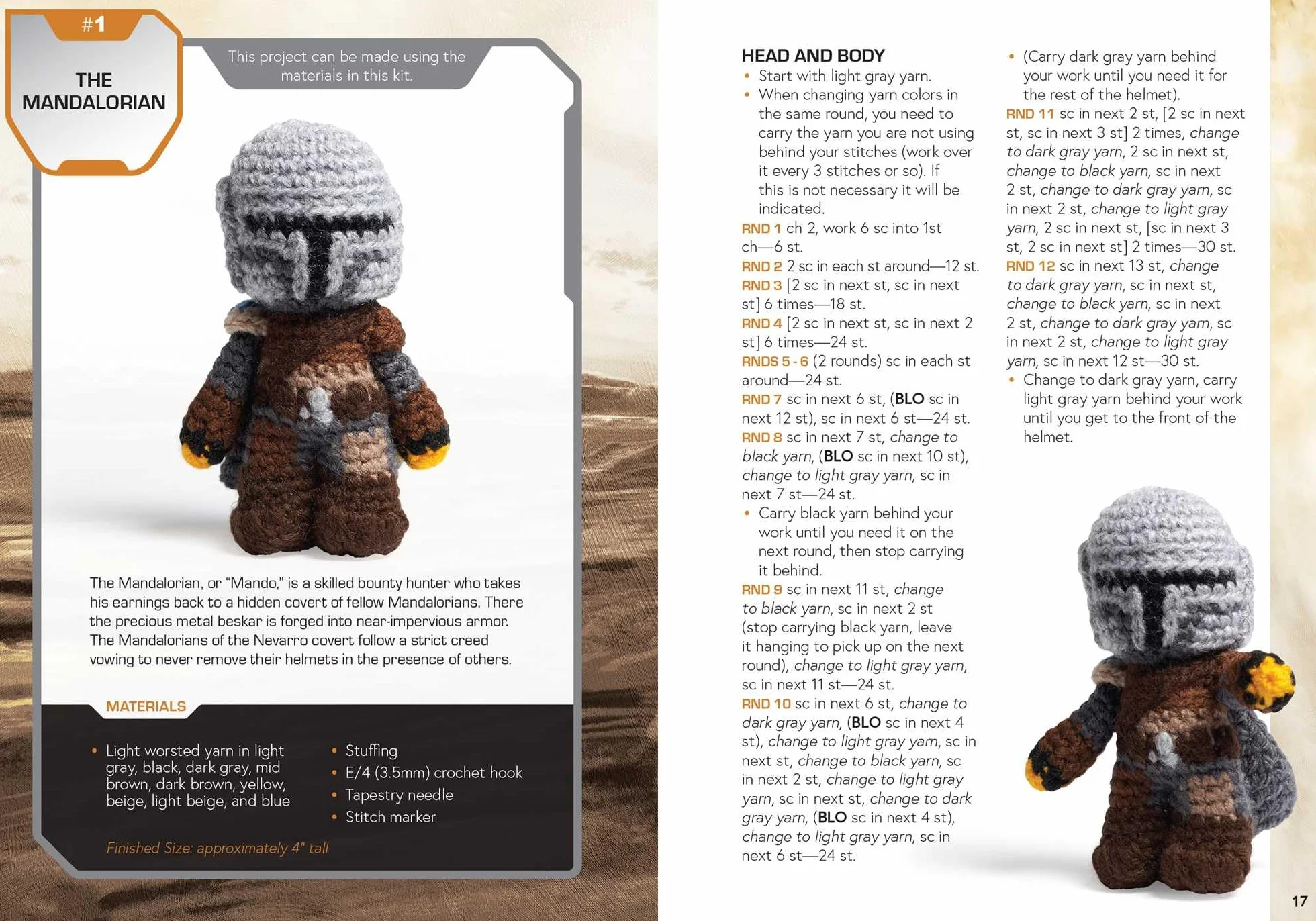 Star Wars The Mandalorian Crochet