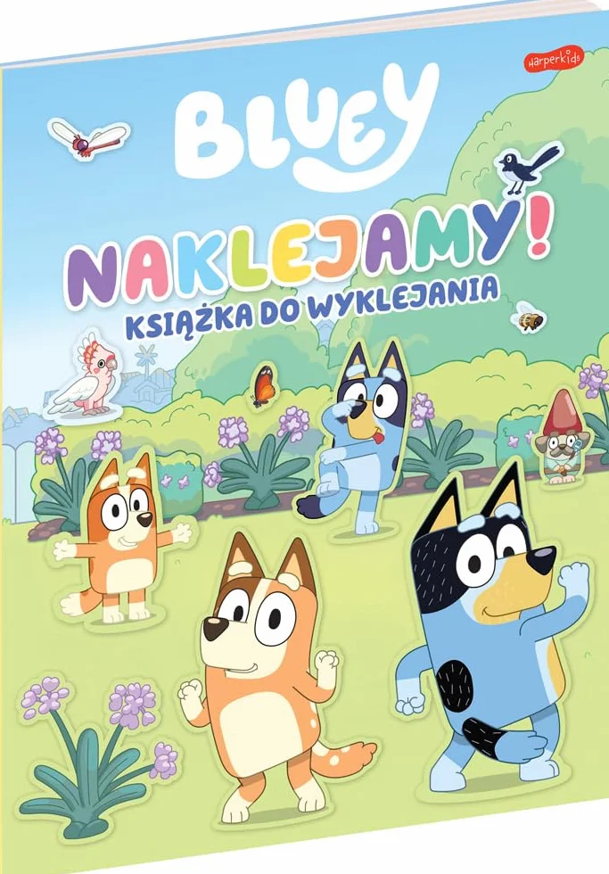 Naklejamy! Bluey. Książka do wyklejania