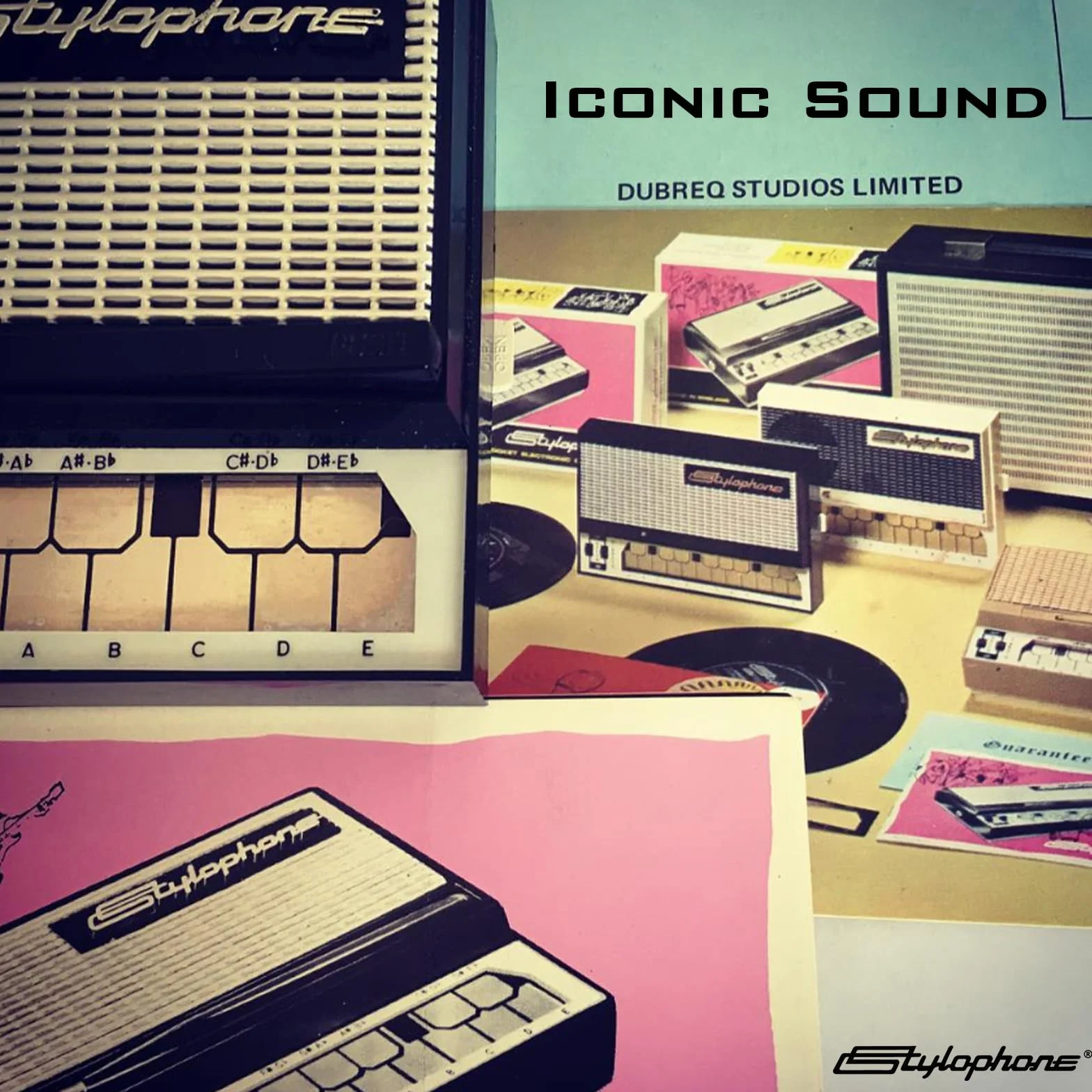 Stylophone Syntezator, Czarny, H6, W12, D22cm